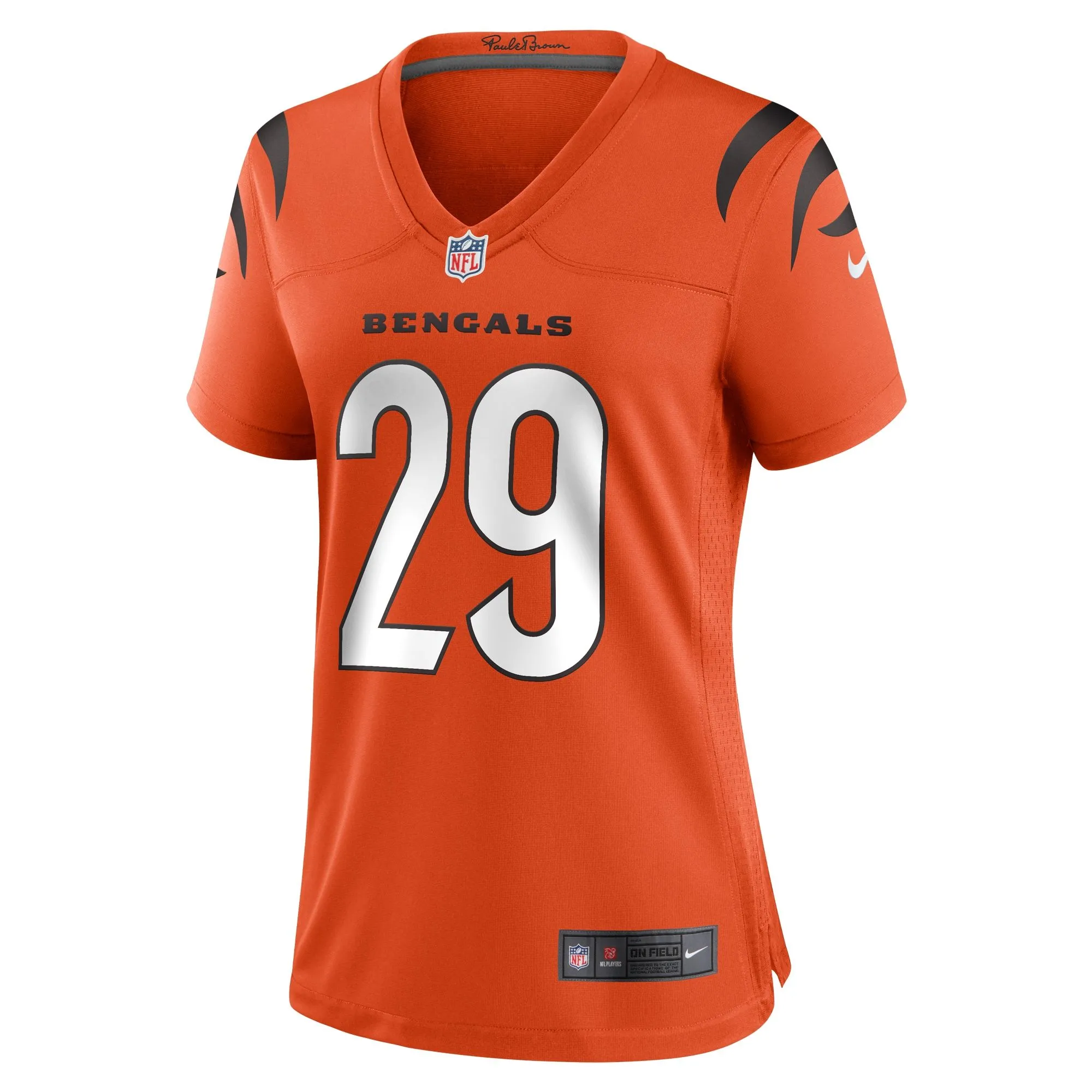 Cam Taylor-Britt Cincinnati Bengals  Women's Alternate Game Jersey -  Orange