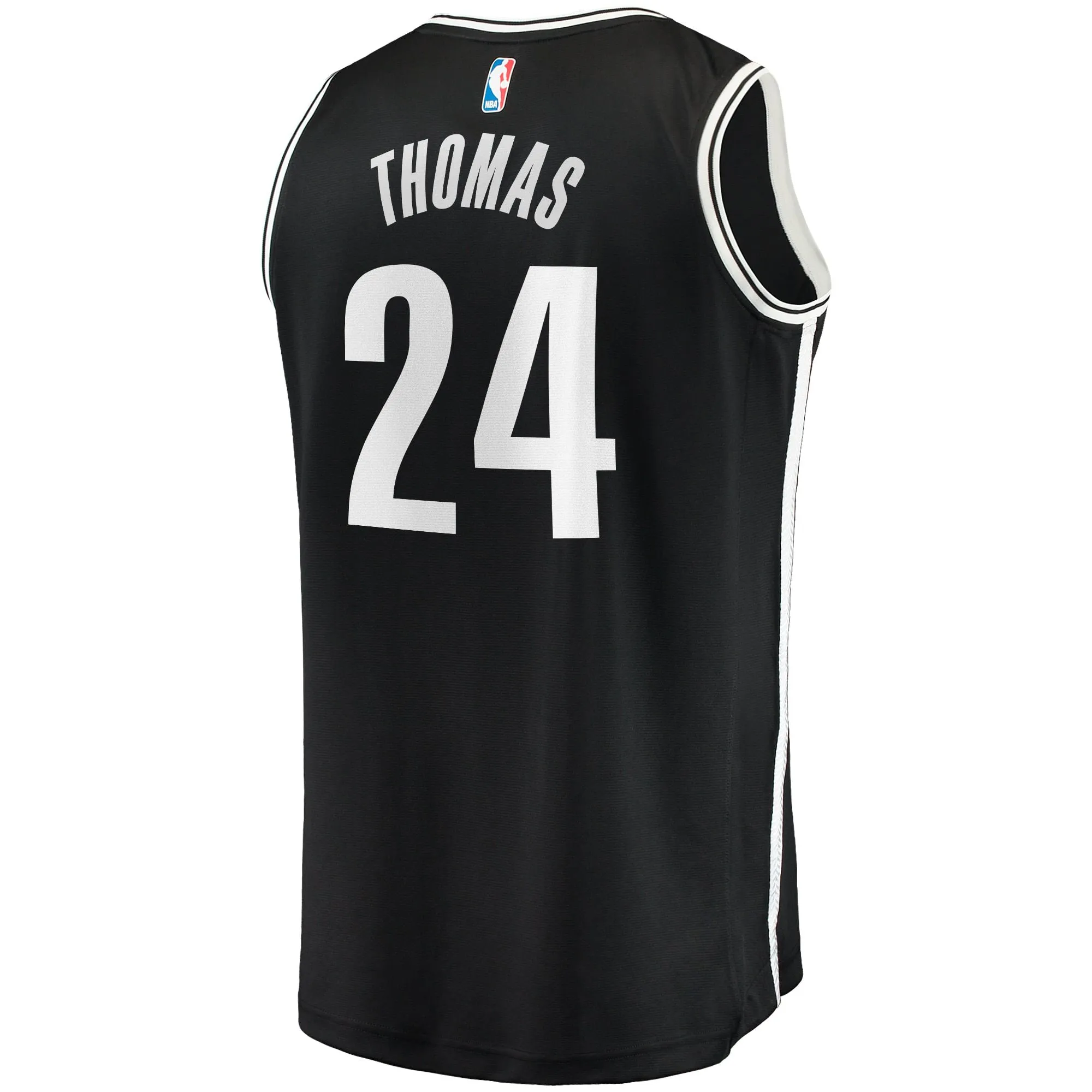 Cam Thomas Brooklyn Nets Fanatics Branded Big & Tall Fast Break Player Jersey - Black - Icon Edition