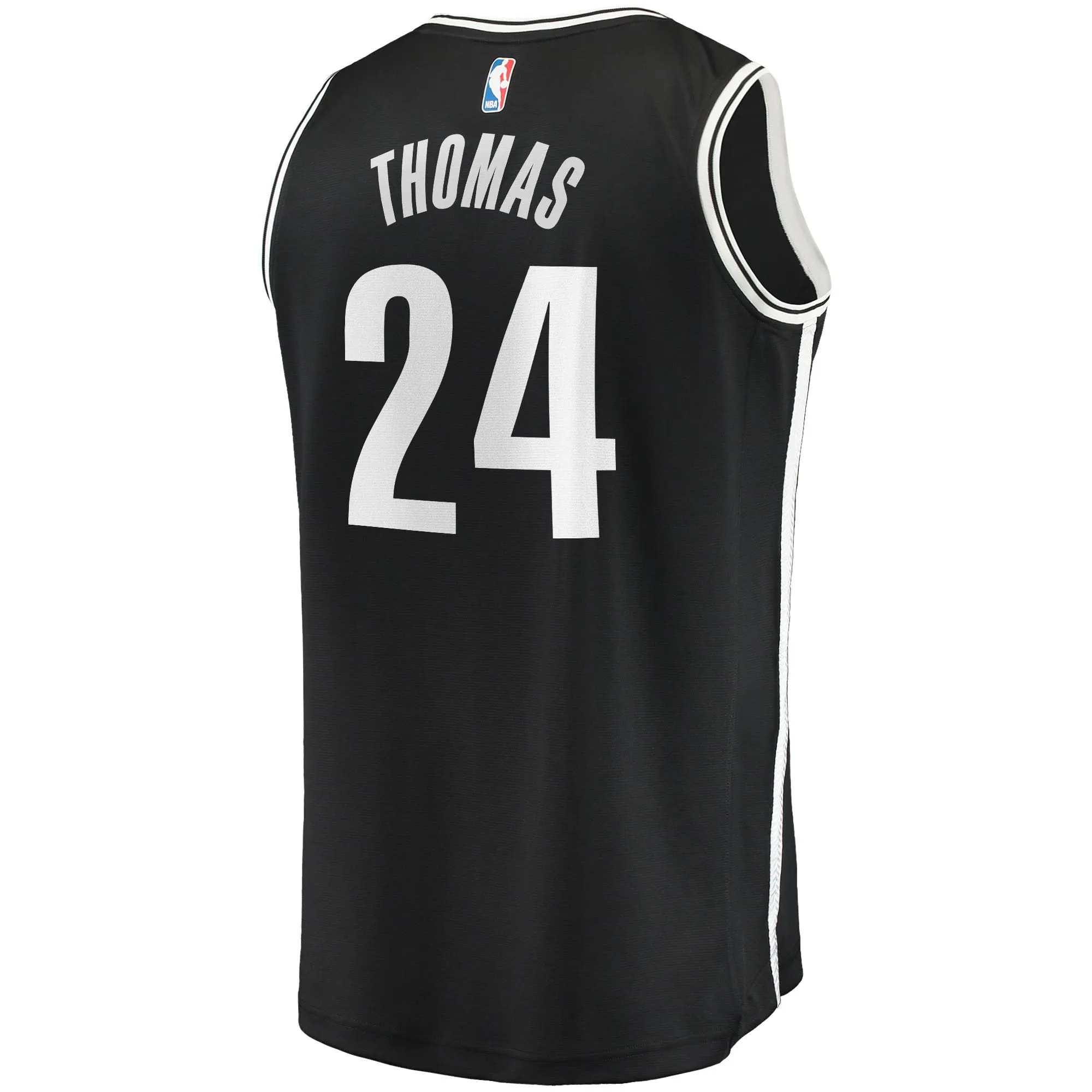 Cam Thomas Brooklyn Nets Fanatics Branded Fast Break Replica Jersey - Icon Edition - Black