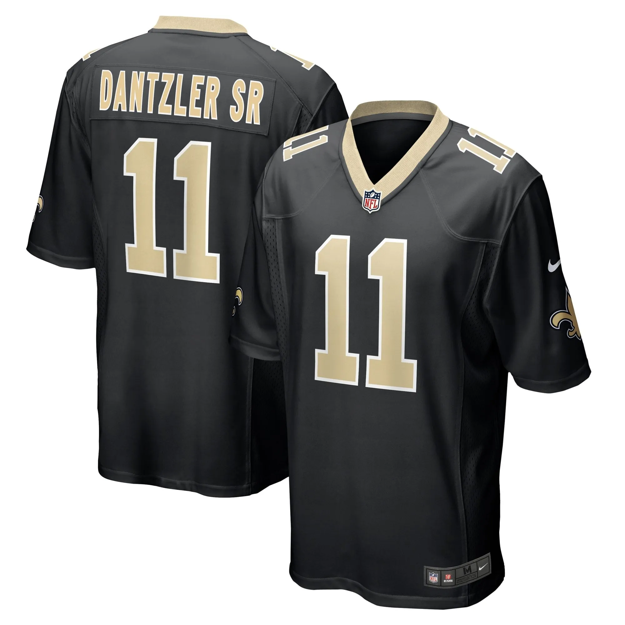 Cameron Dantzler Sr New Orleans Saints   Game Jersey -  Black