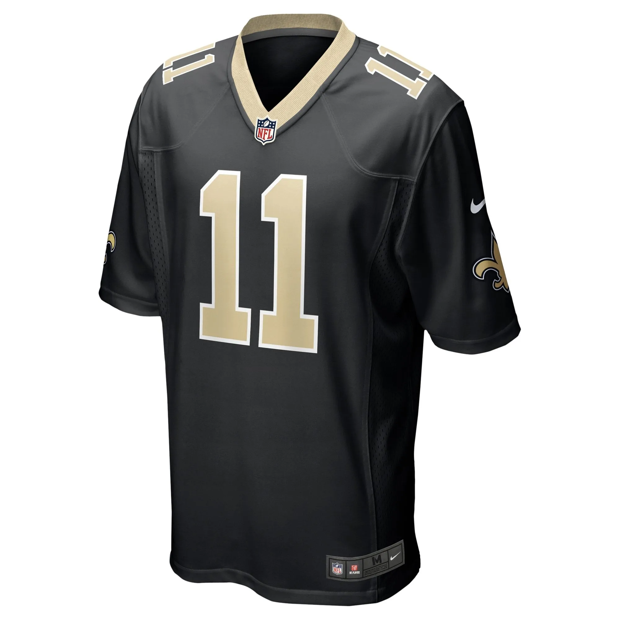 Cameron Dantzler Sr New Orleans Saints   Game Jersey -  Black