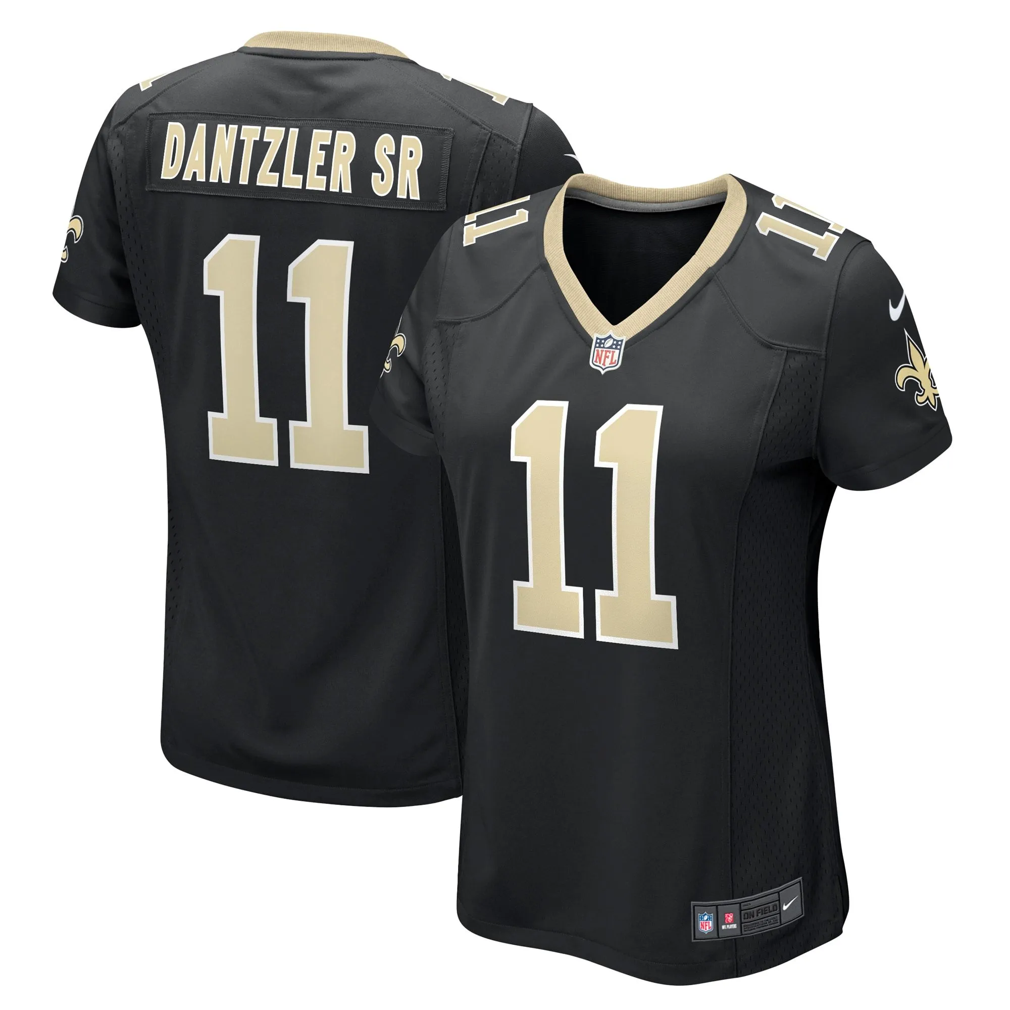 Cameron Dantzler Sr New Orleans Saints  Women's  Game Jersey -  Black