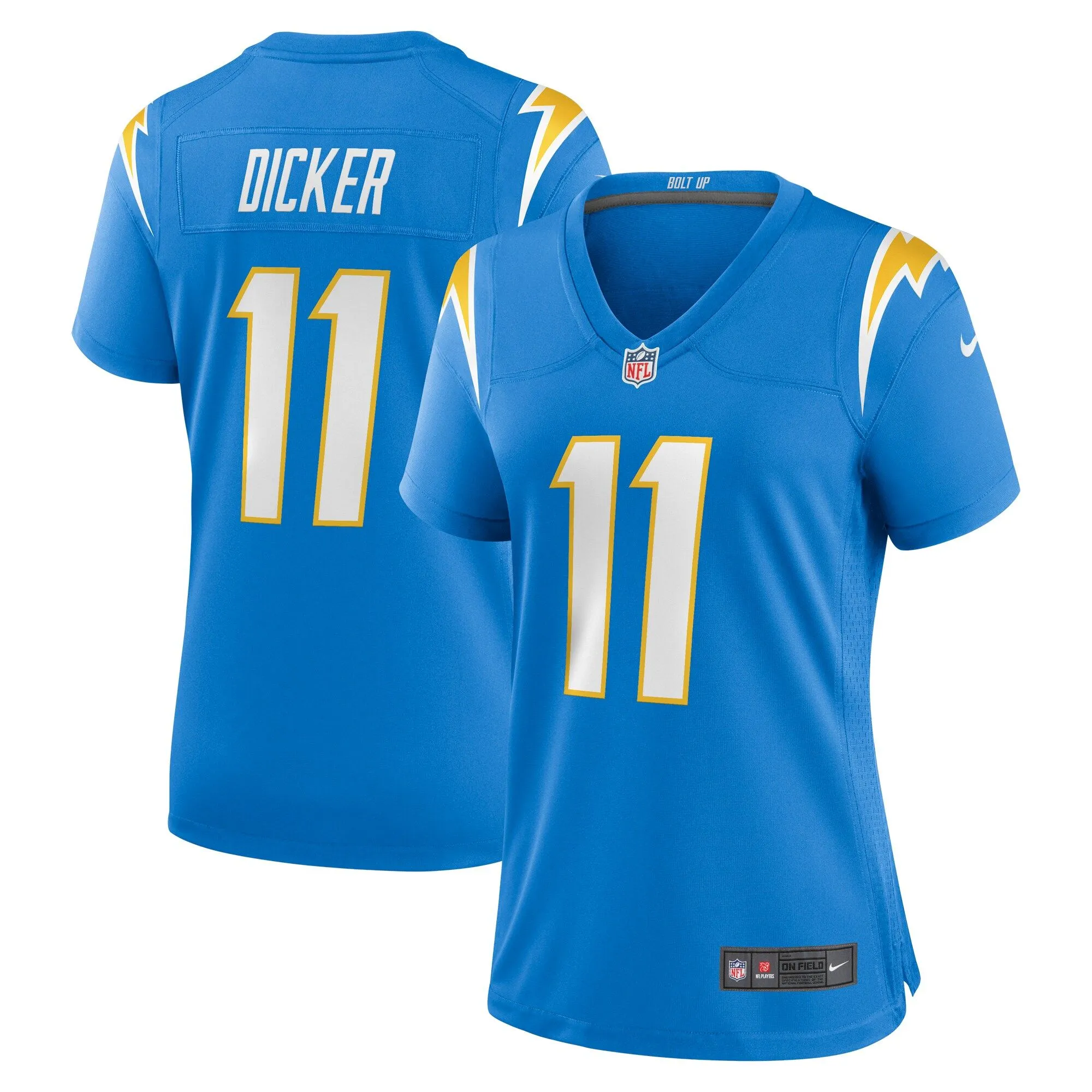 Cameron Dicker Los Angeles Chargers  Women's Game Jersey - Powder Blue