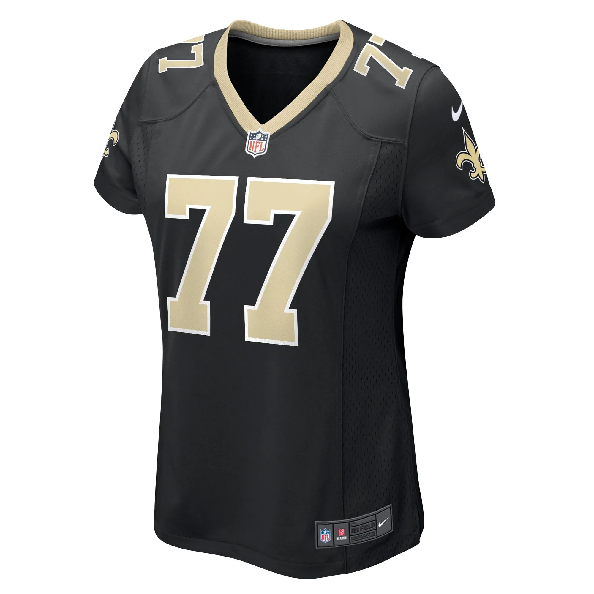 Cameron Erving New Orleans Saints  Women's  Game Jersey -  Black