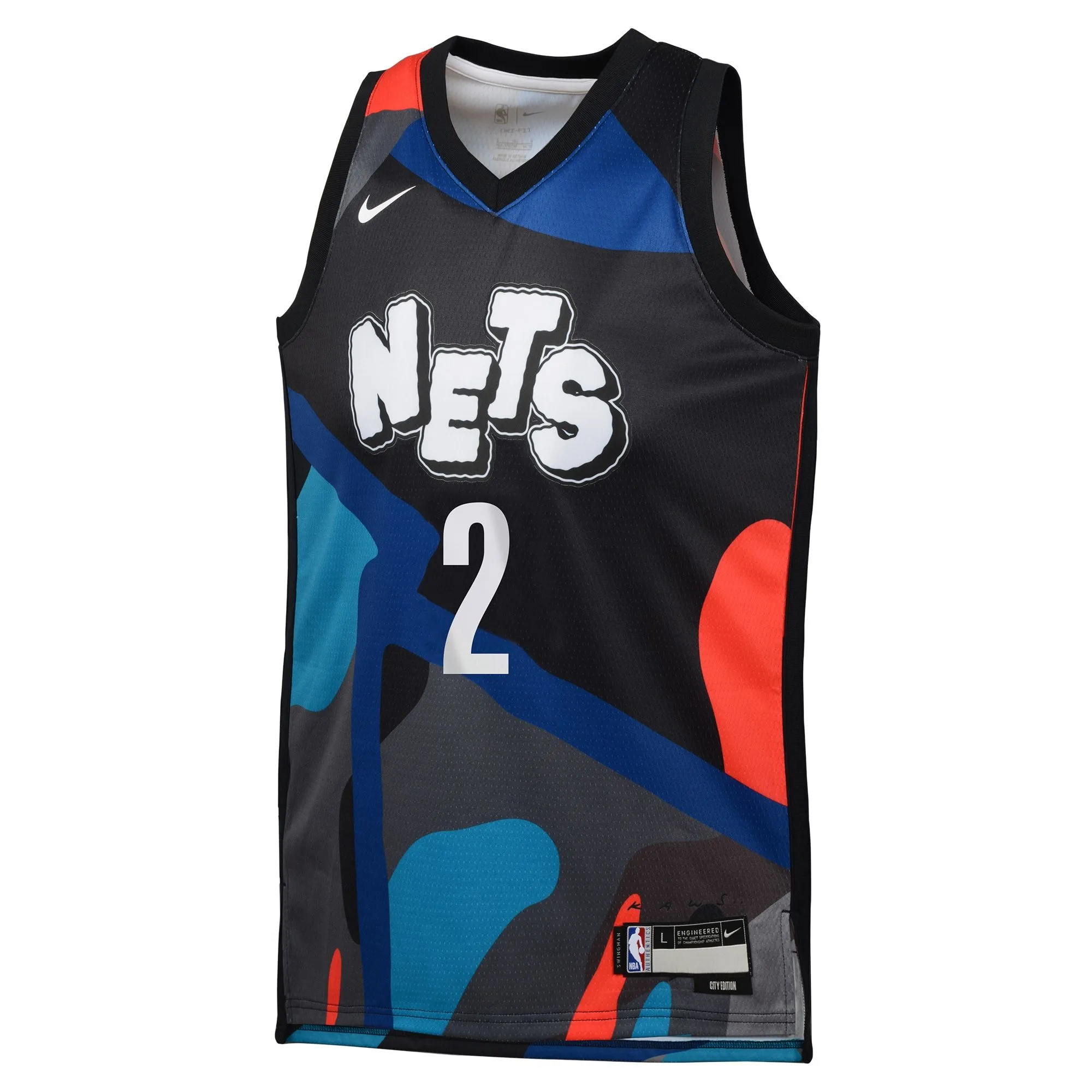 Cameron Johnson Brooklyn Nets  Youth  Swingman Replica Jersey - City Edition - Black