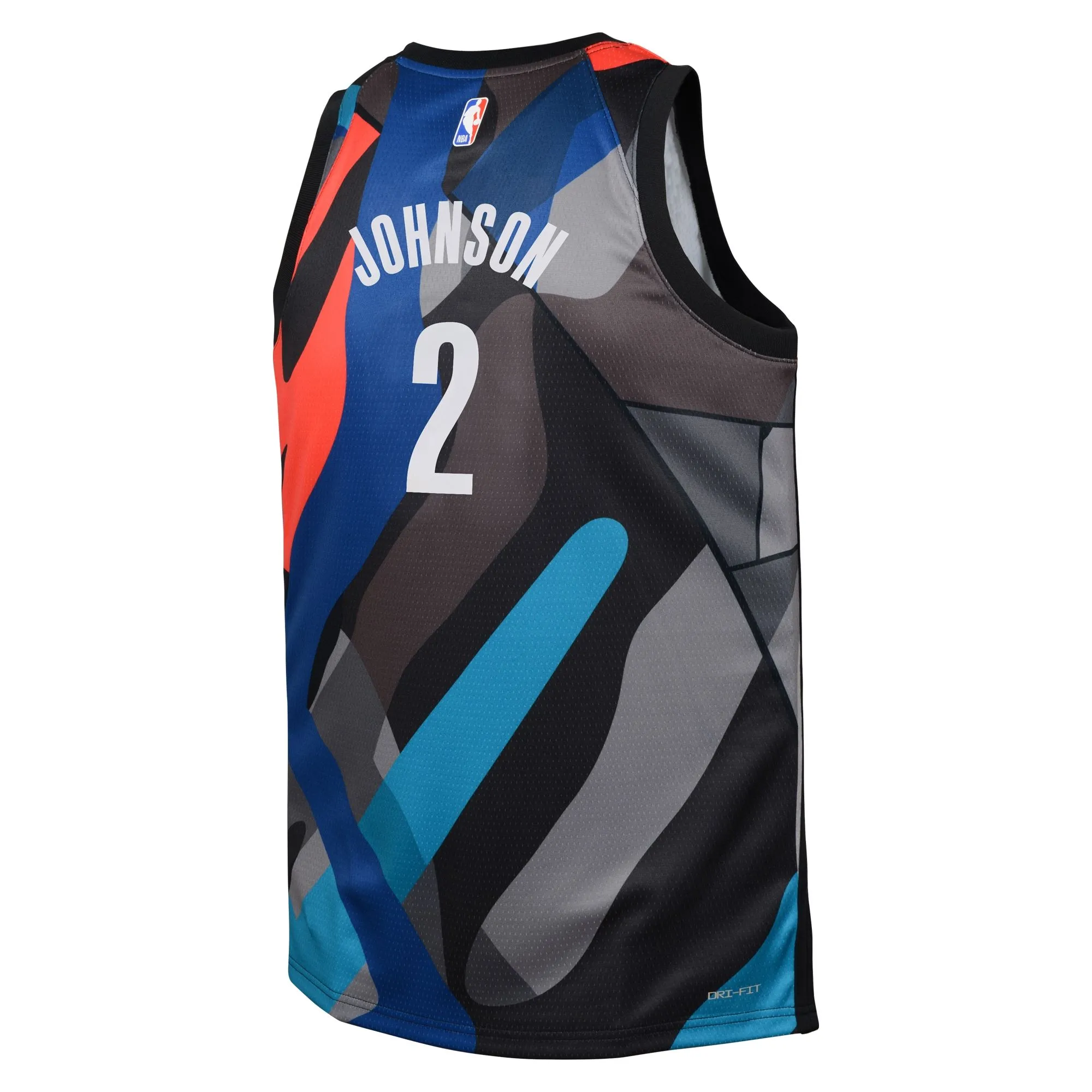 Cameron Johnson Brooklyn Nets  Youth  Swingman Replica Jersey - City Edition - Black