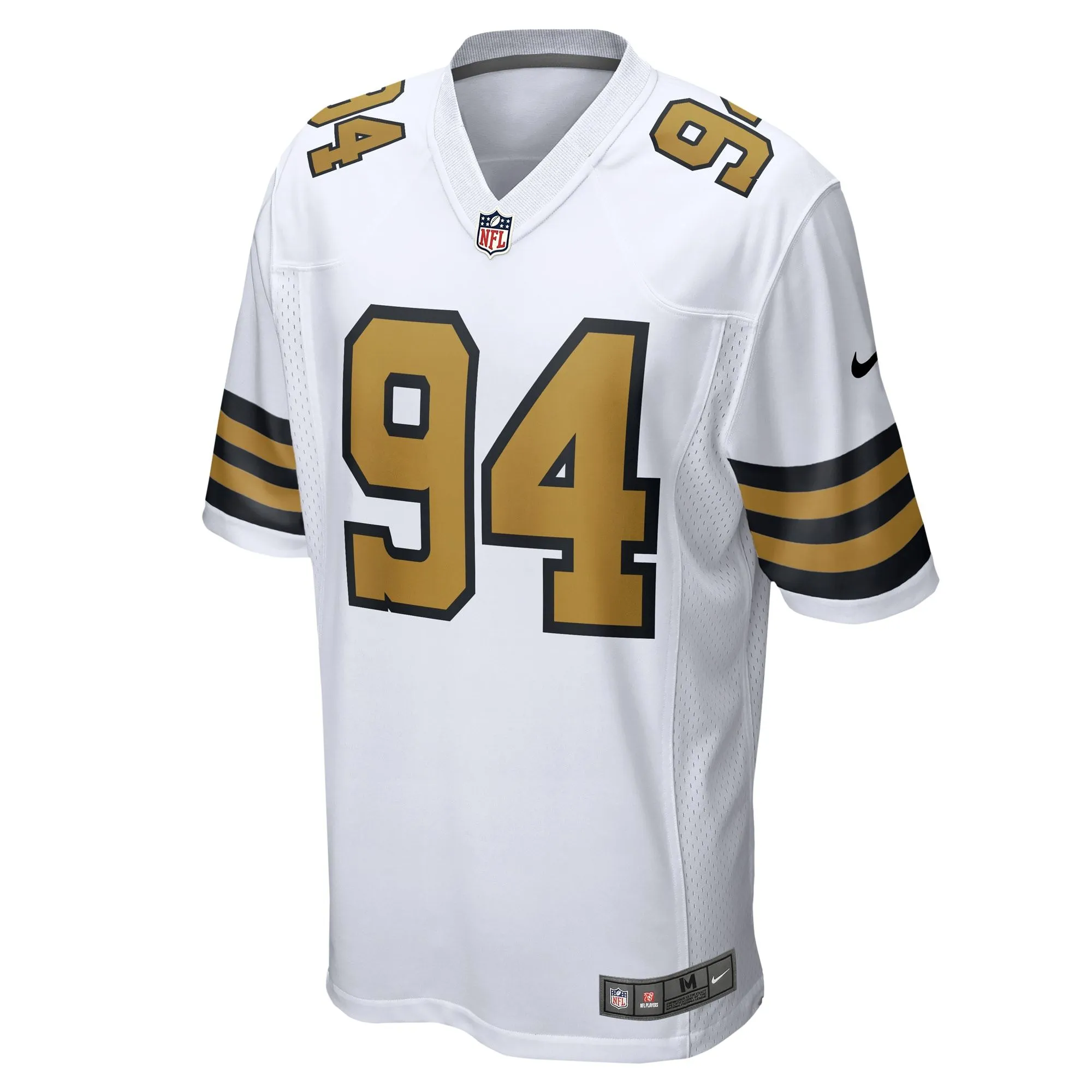 Cameron Jordan New Orleans Saints  Alternate Game Jersey -  White