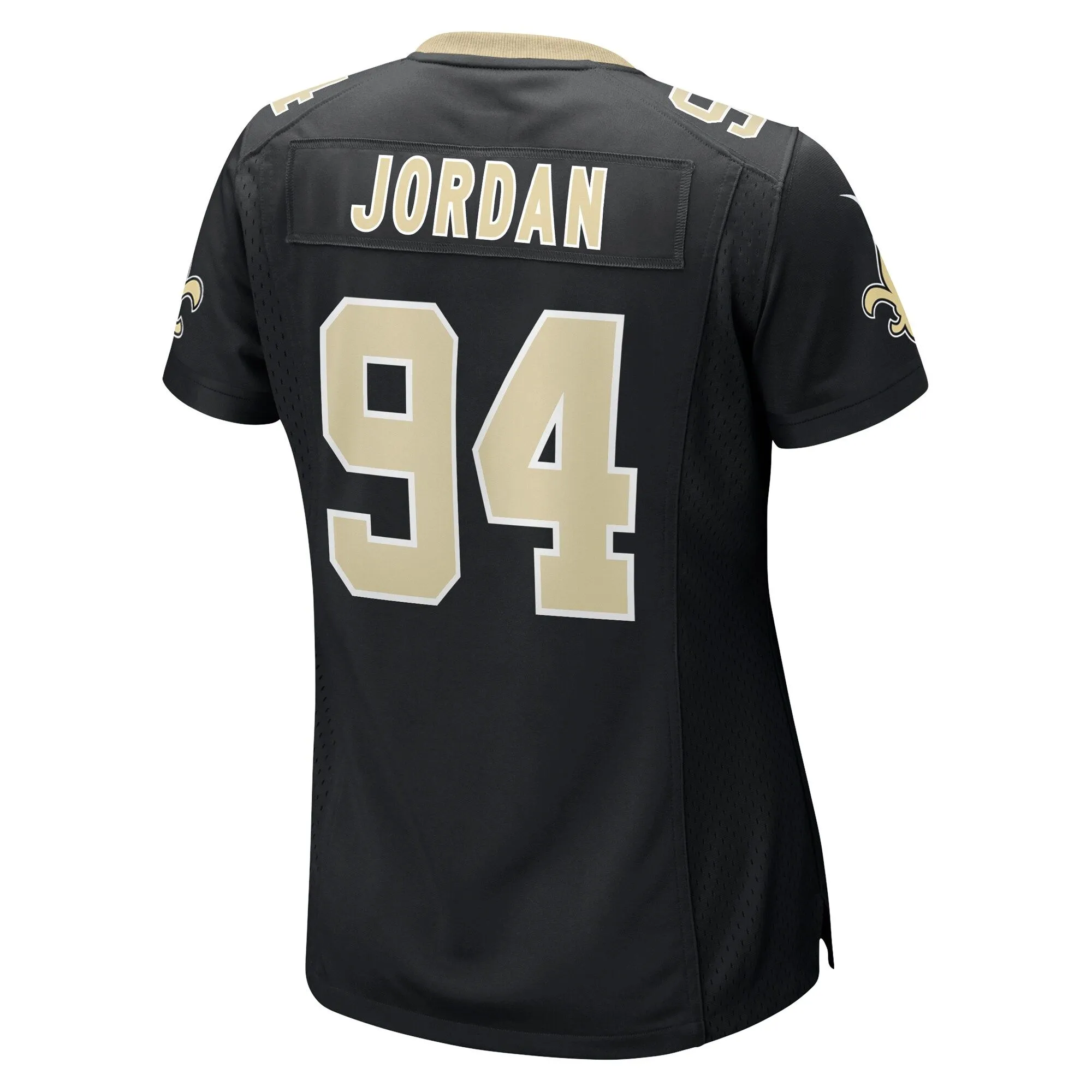 Cameron Jordan New Orleans Saints  Women's Team Game Jersey -  Black