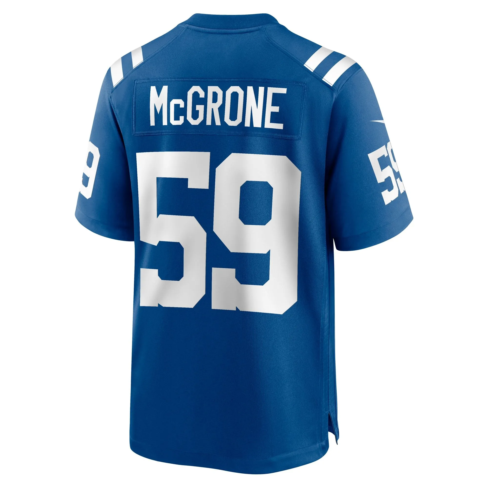 Cameron McGrone Indianapolis Colts  Team Game Jersey -  Royal