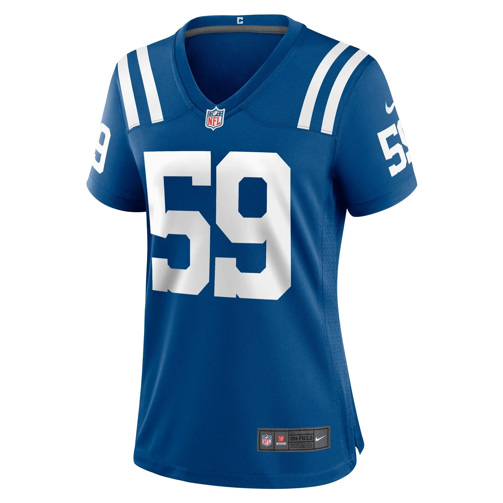 Cameron McGrone Indianapolis Colts  Women's Team Game Jersey -  Royal