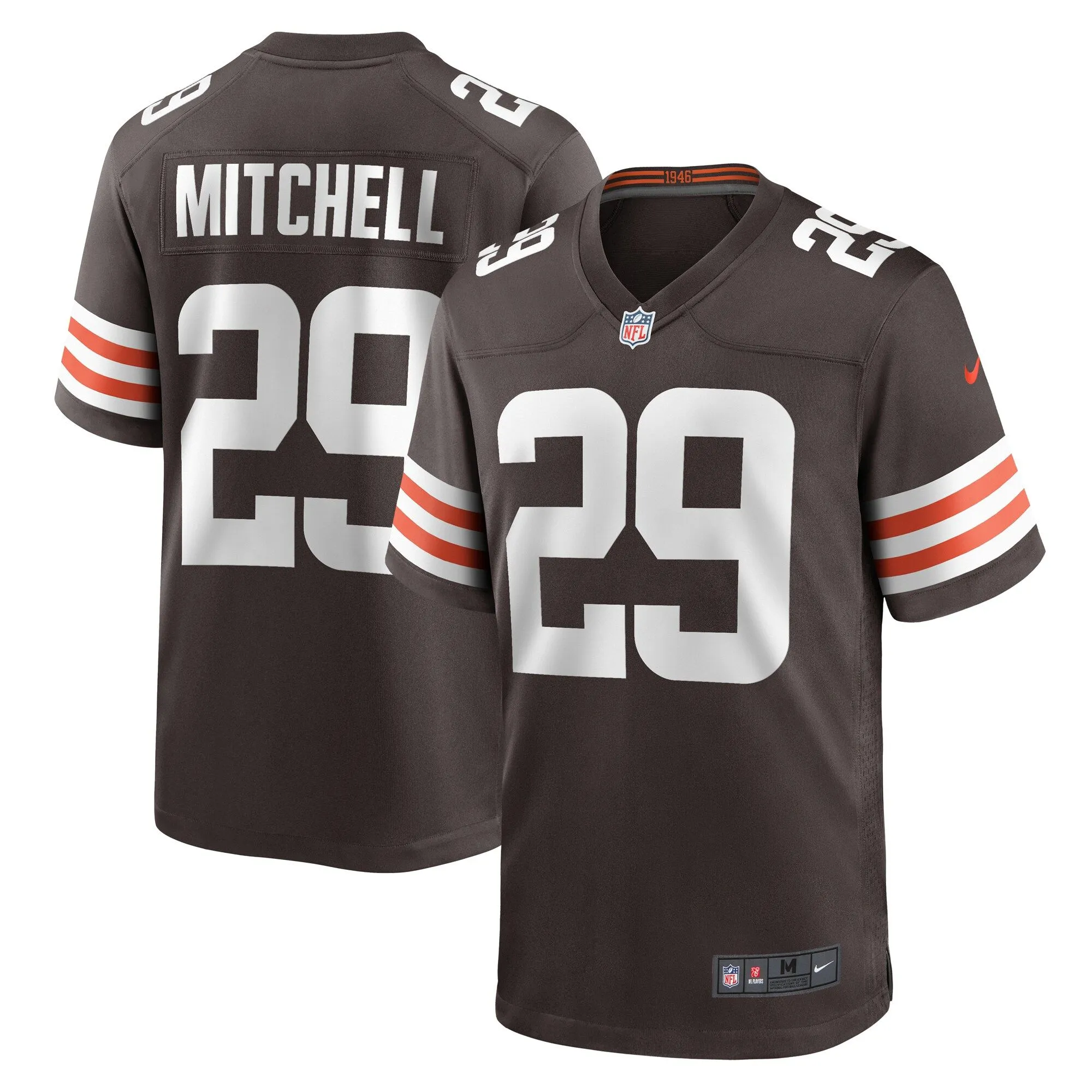 Cameron Mitchell Cleveland Browns  Team Game Jersey -  Brown