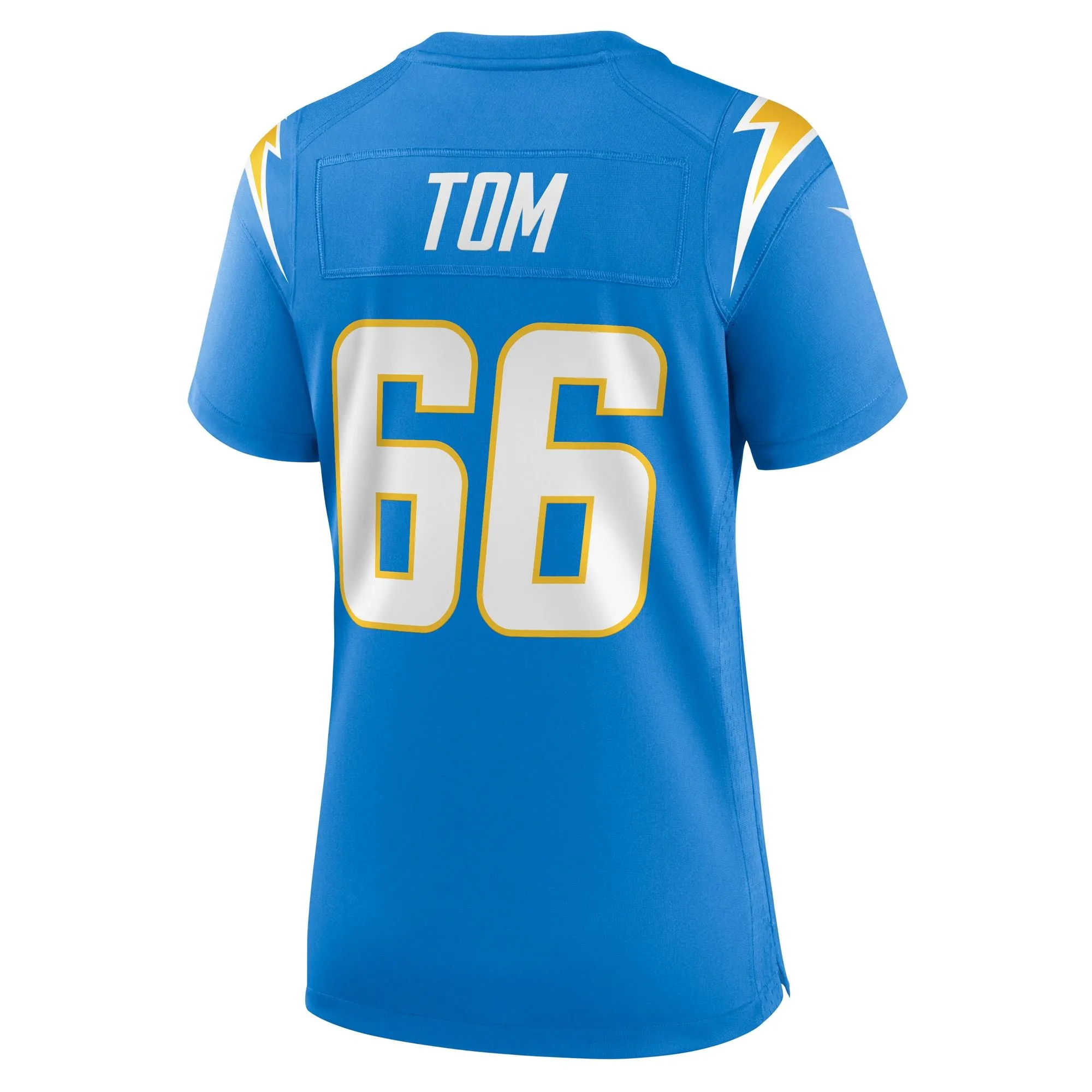 Cameron Tom Los Angeles Chargers  Women's  Game Jersey -  Powder Blue