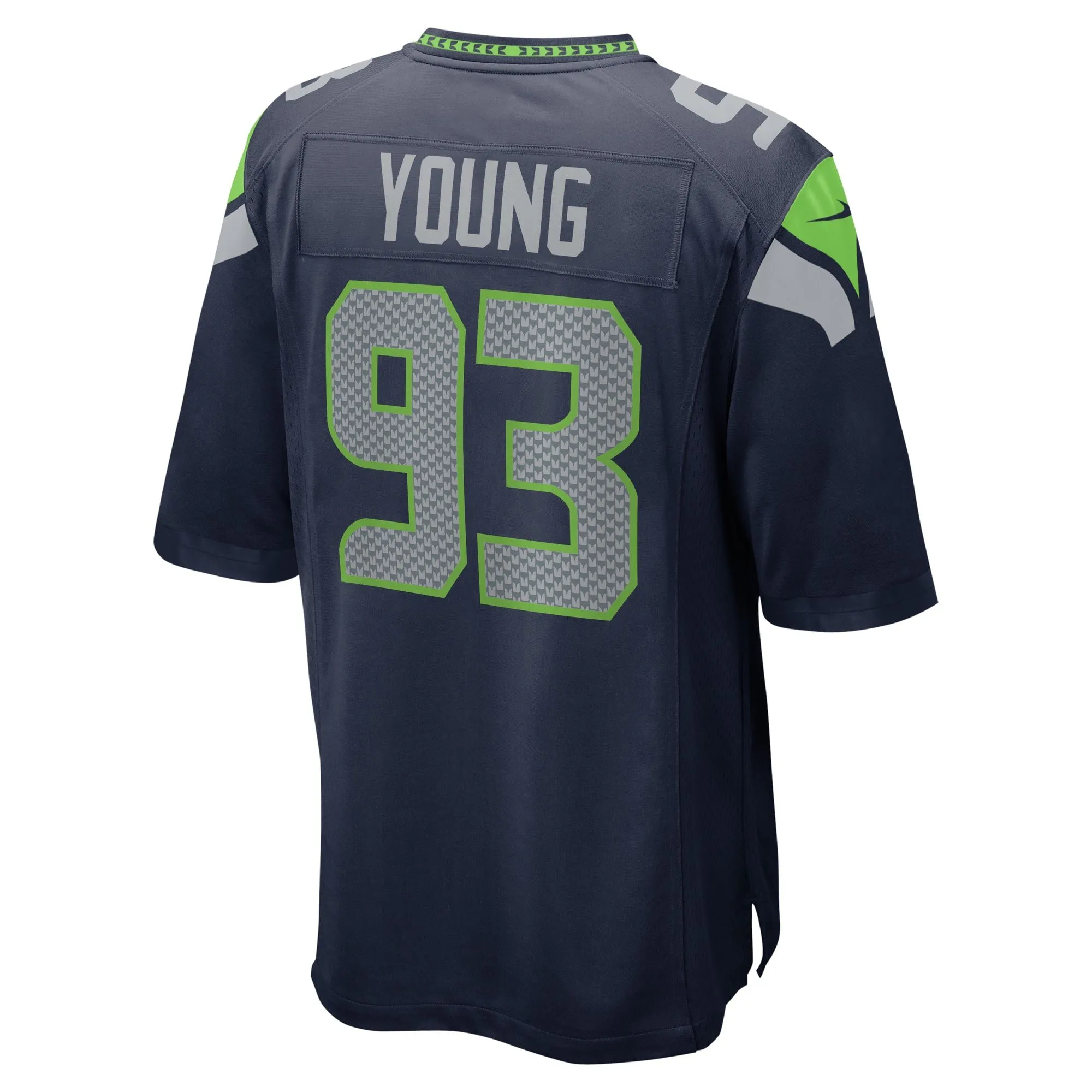 Cameron Young Seattle Seahawks   Game Jersey - College Navy