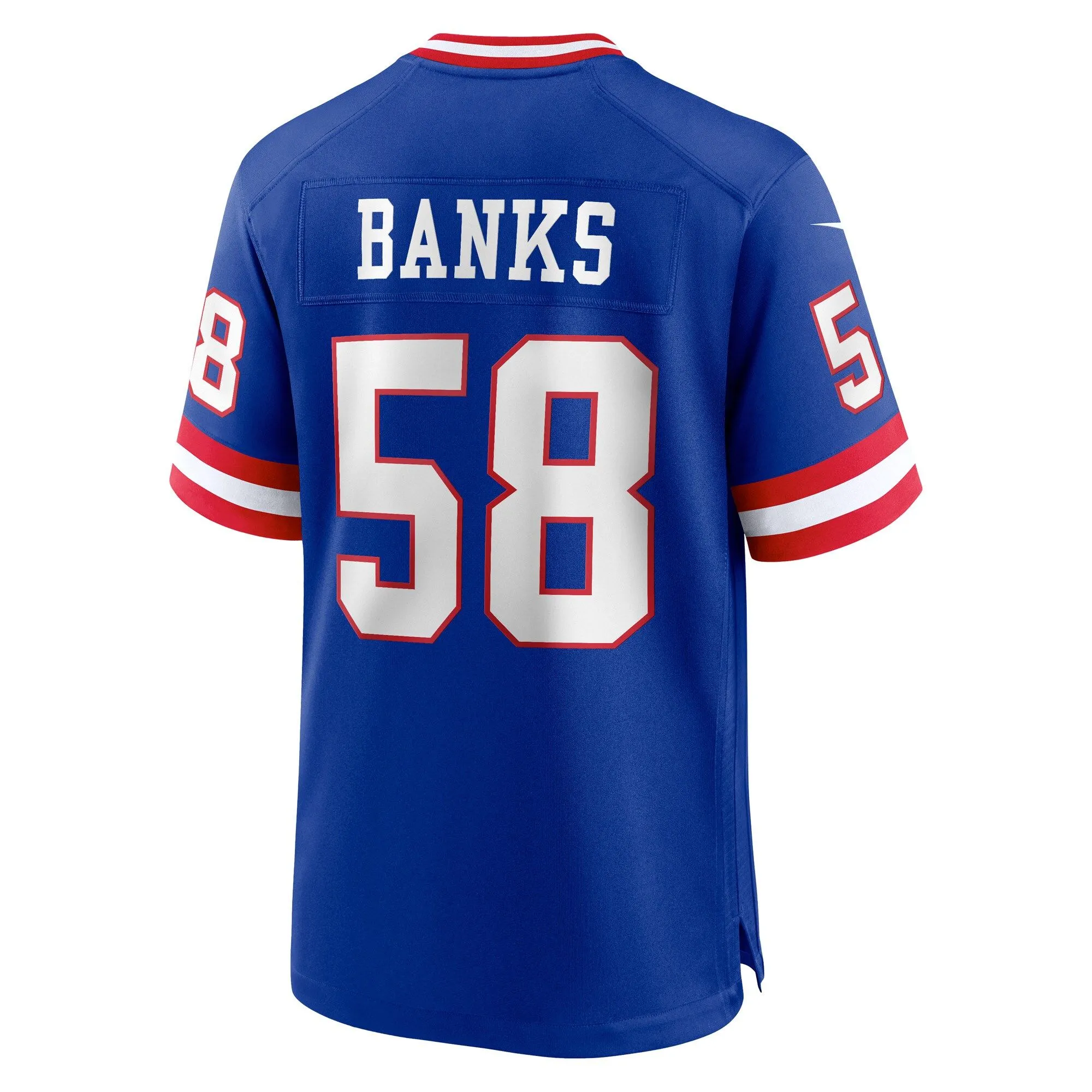 Carl Banks New York Giants  Classic Retired Player Game Jersey - Royal