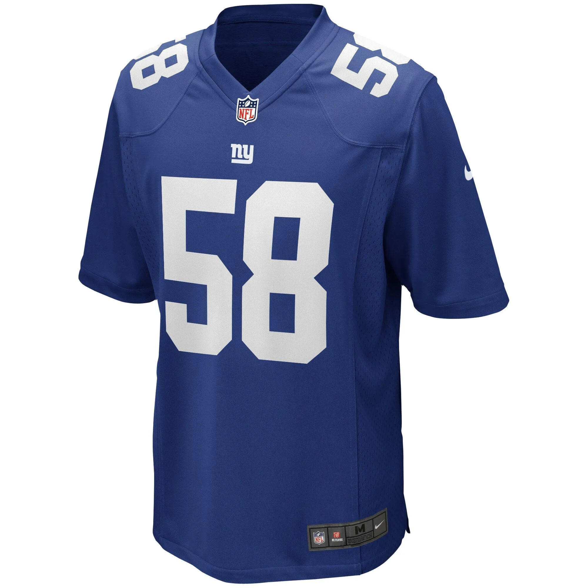 Carl Banks New York Giants  Game Retired Player Jersey - Royal