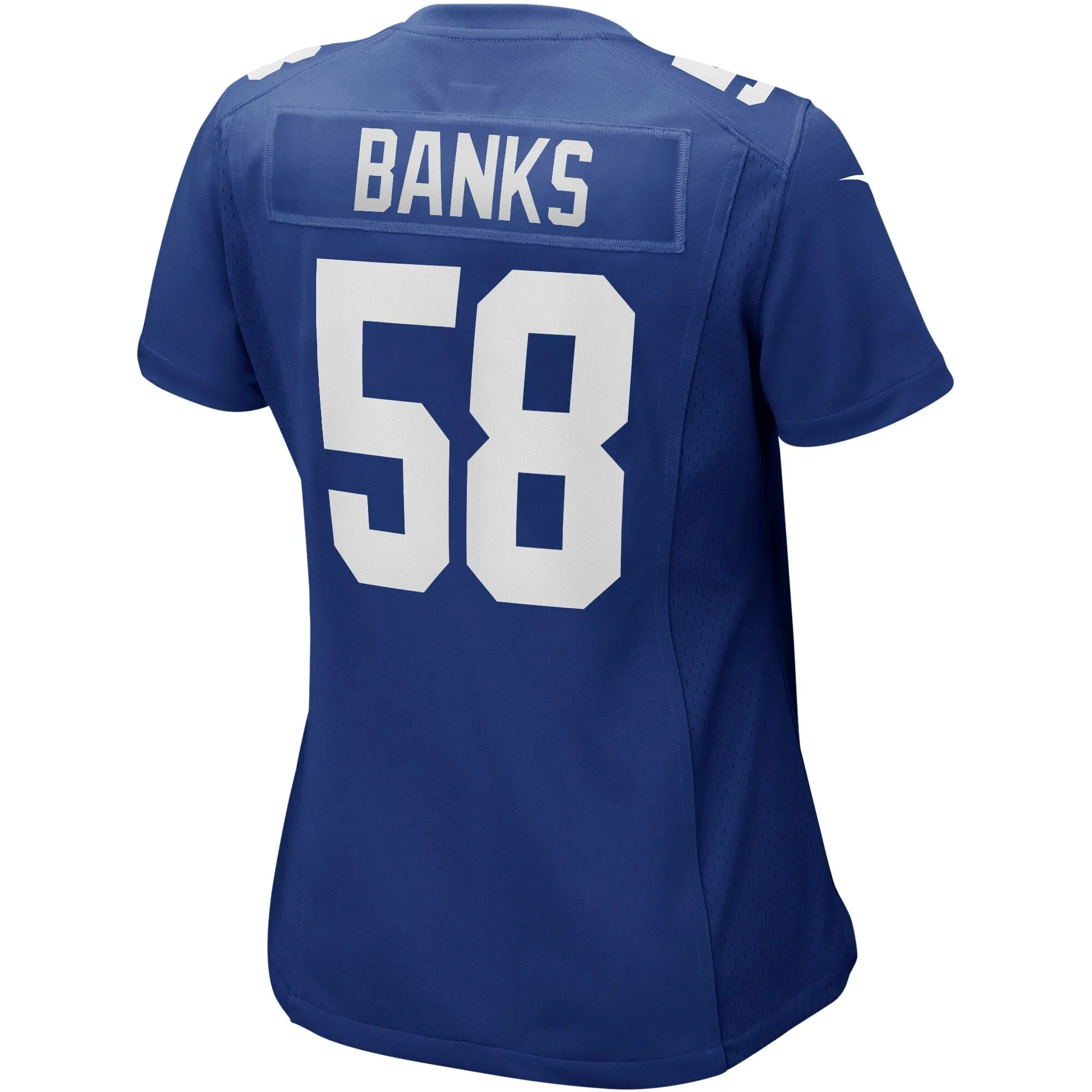 Carl Banks New York Giants  Women's Game Retired Player Jersey - Royal