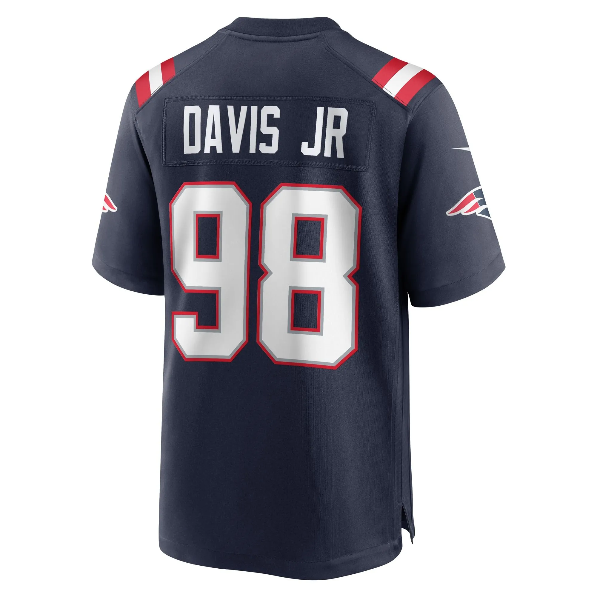 Carl Davis Jr. New England Patriots  Game Player Jersey - Navy