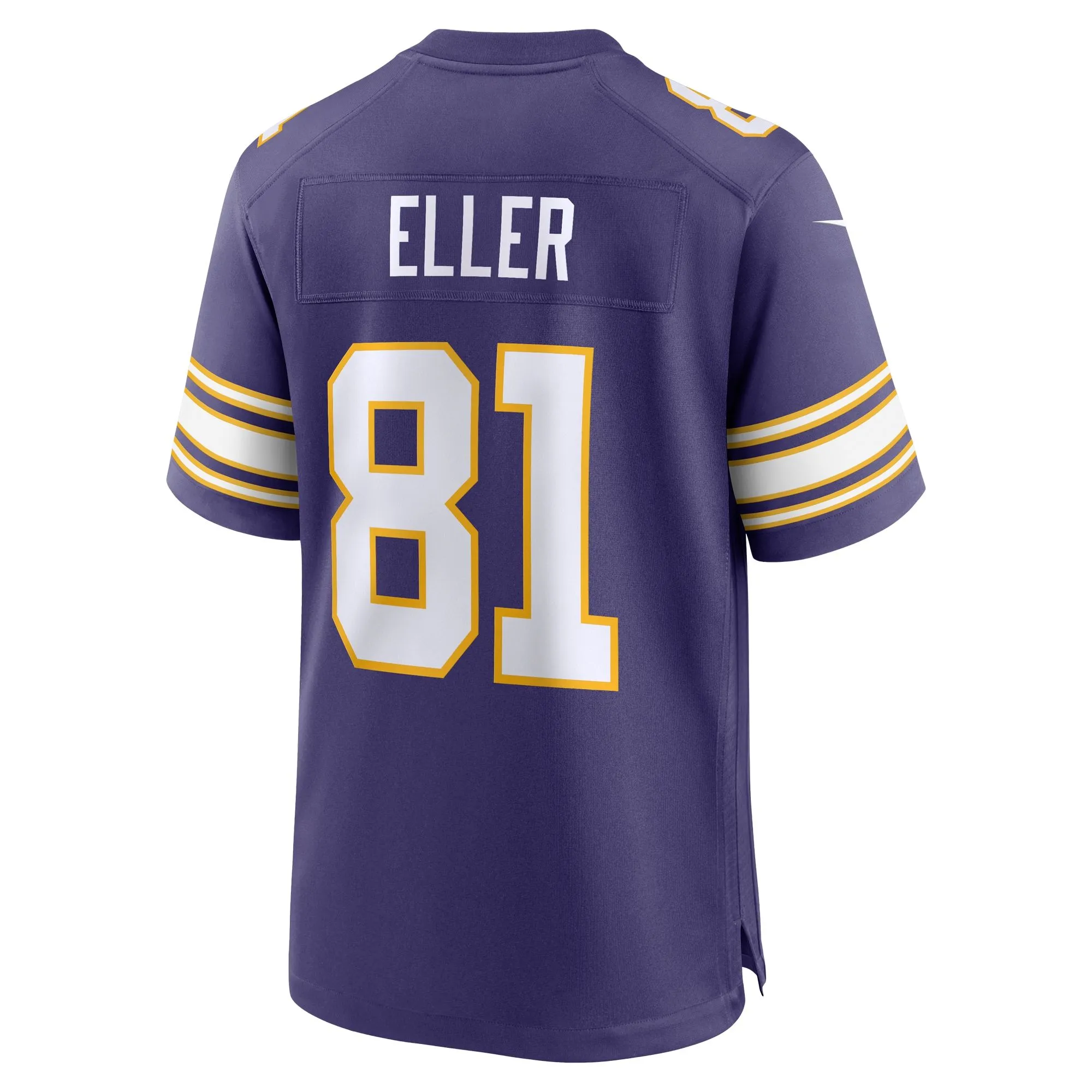 Carl Eller Minnesota Vikings  Classic Retired Player Jersey - Purple