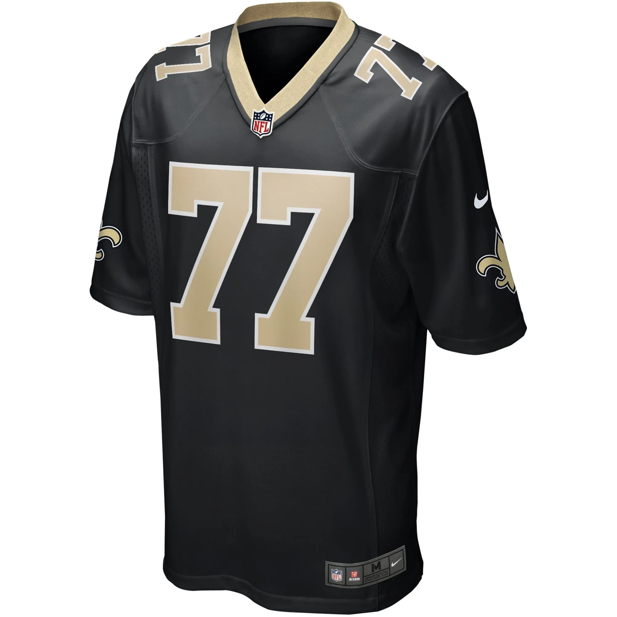 Carl Nicks New Orleans Saints  Game Retired Player Jersey - Black