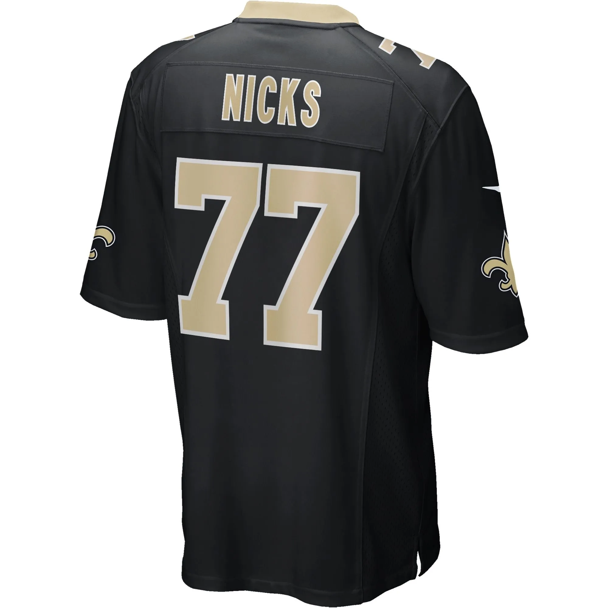 Carl Nicks New Orleans Saints  Game Retired Player Jersey - Black