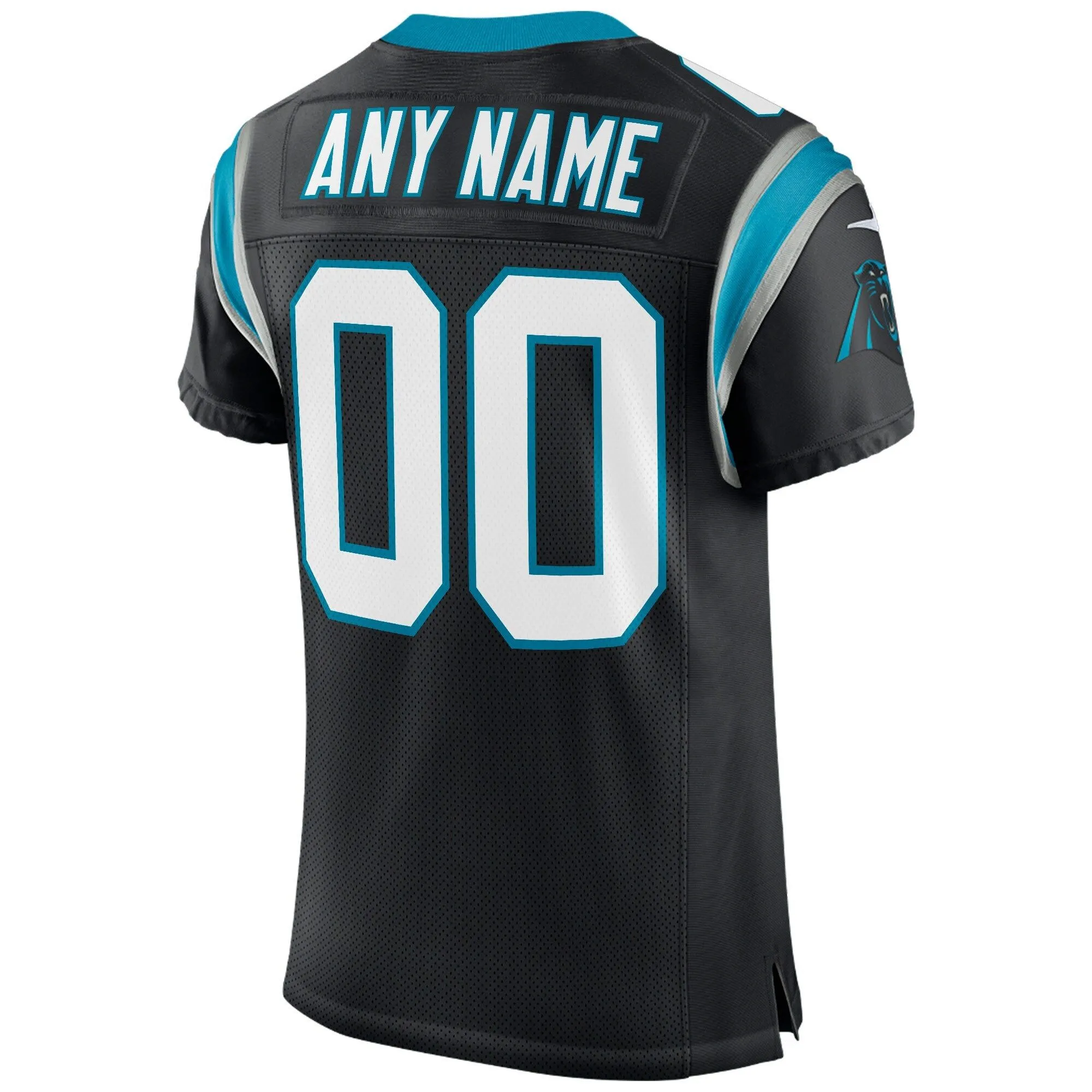 Carolina Panthers  Classic Custom Elite Jersey - Black