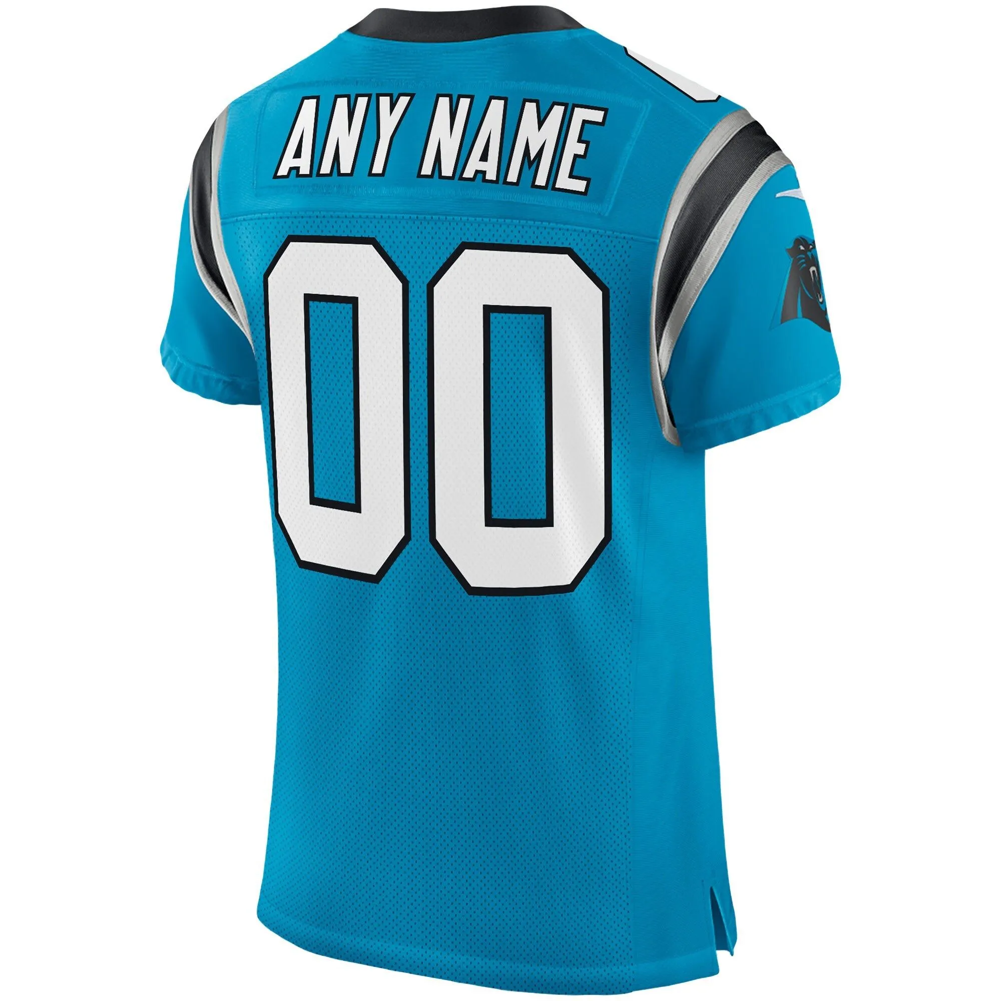 Carolina Panthers  Classic Elite Custom Jersey - Blue