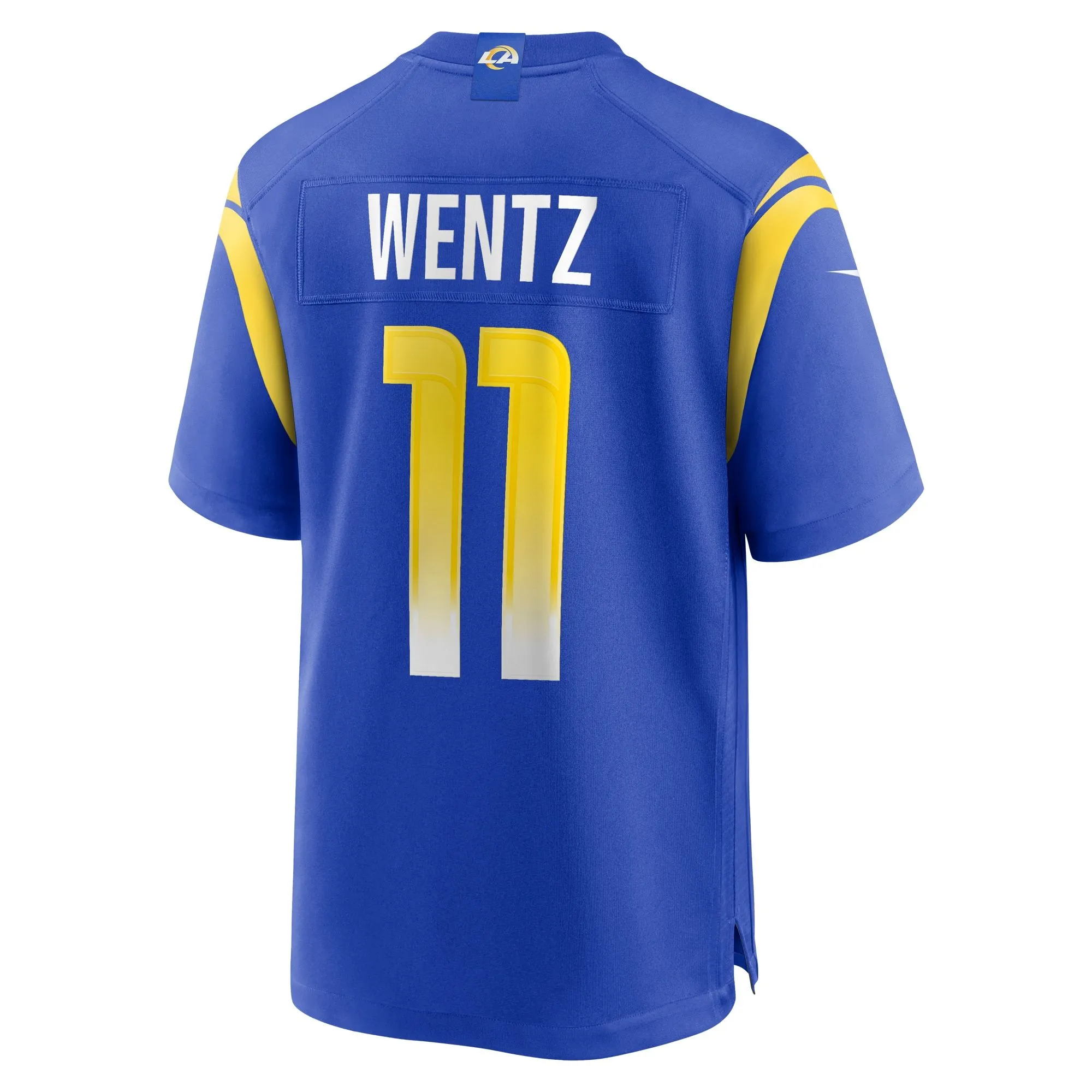 Carson Wentz Los Angeles Rams  Team Game Jersey -  Royal