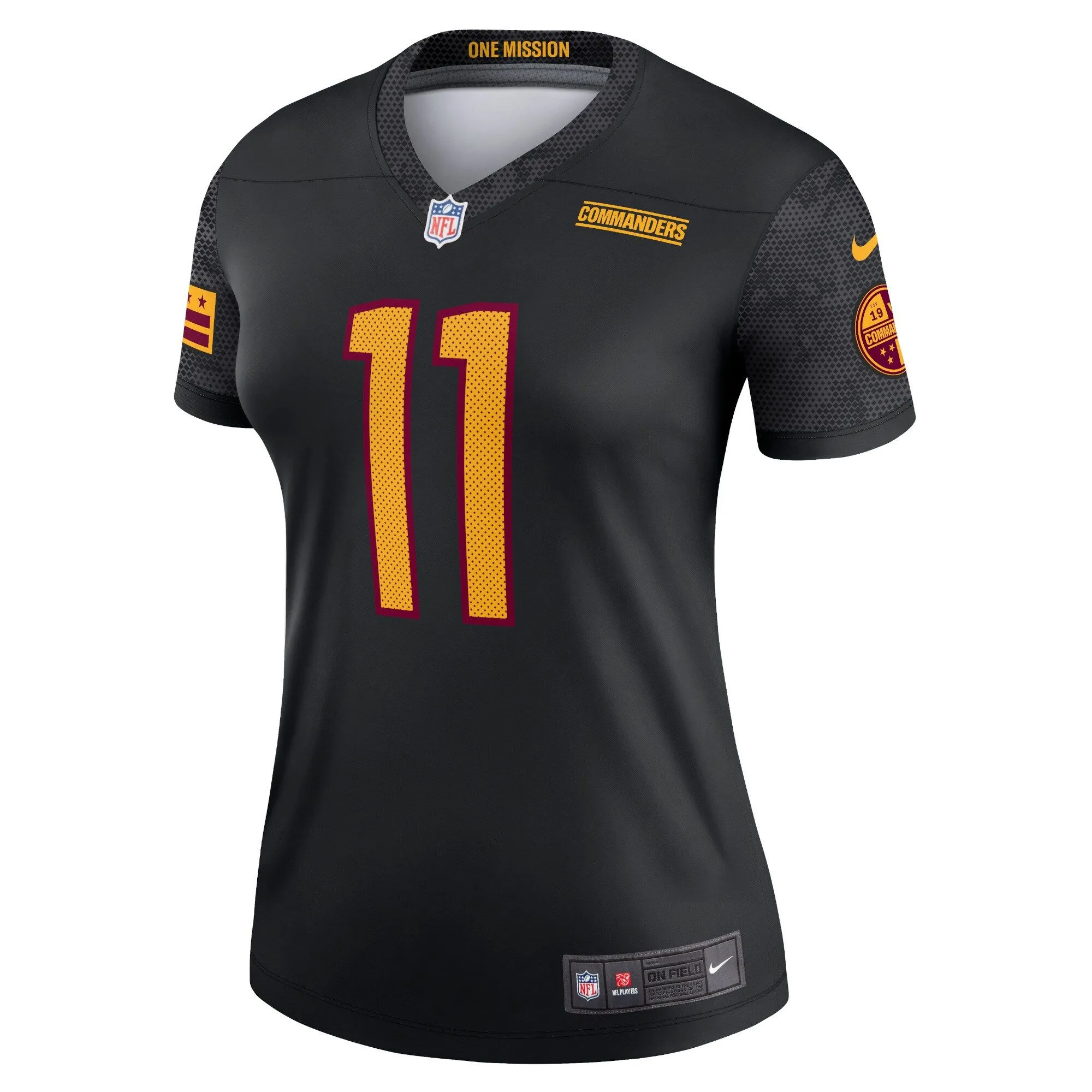 Carson Wentz Washington Commanders  Women's Alternate Legend Jersey - Black