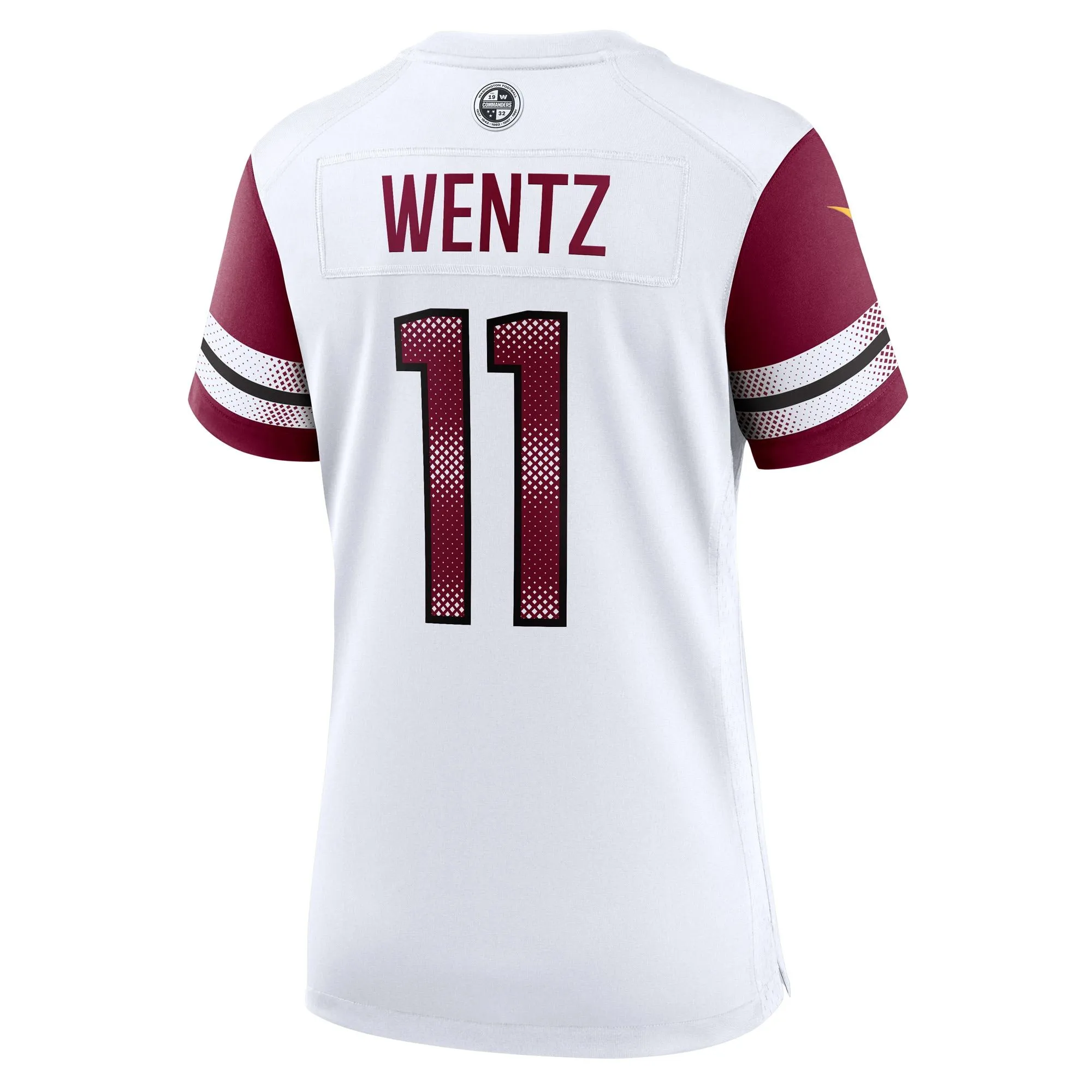 Carson Wentz Washington Commanders  Women's Game Jersey - White