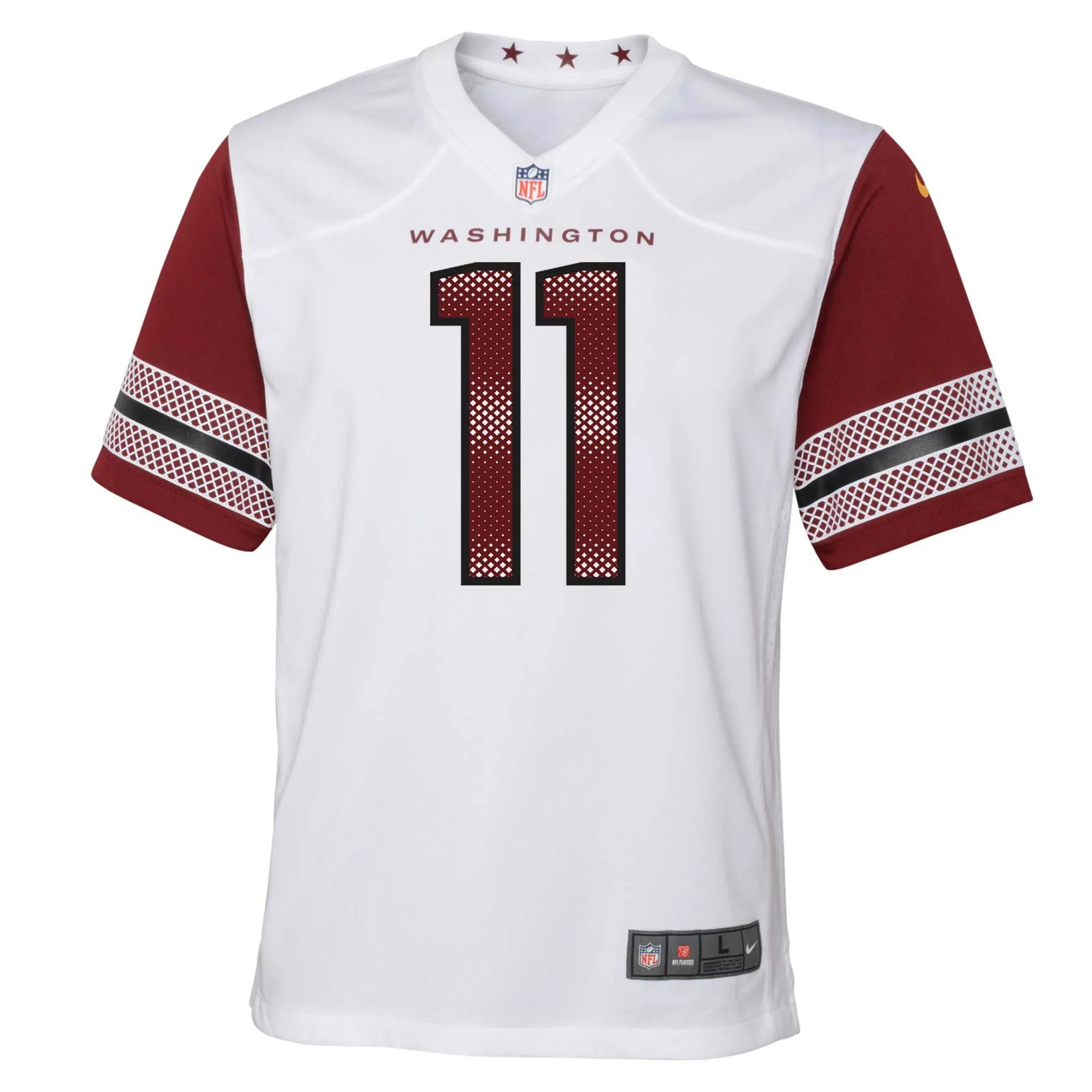 Carson Wentz Washington Commanders  Youth Game Jersey - White