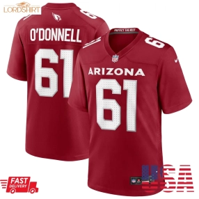 Carter O'donnell Arizona Cardinals  Team Game Jersey    Cardinal