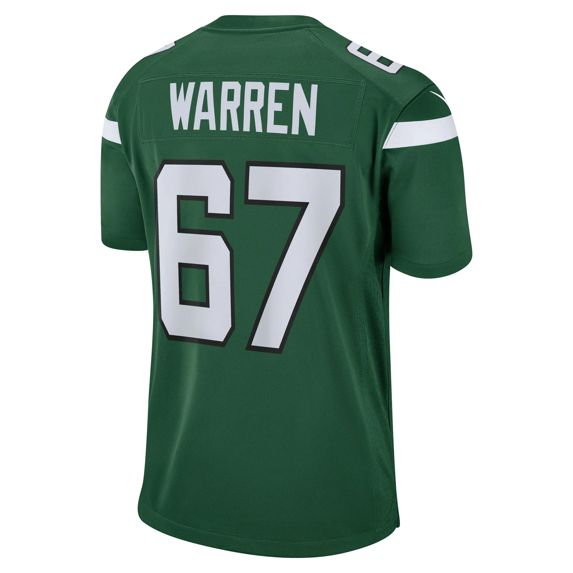 Carter Warren New York Jets   Game Jersey - Gotham Green