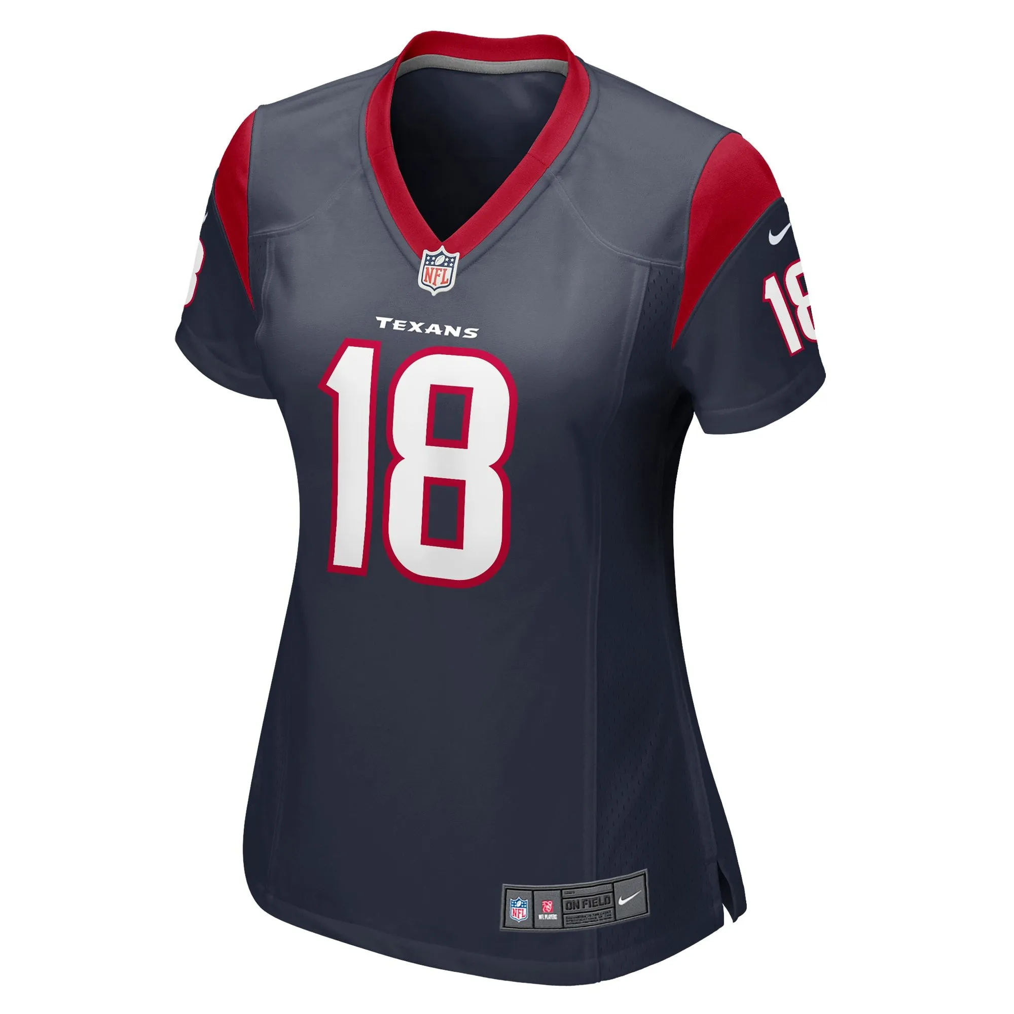 Case Keenum Houston Texans  Women's Team Game Jersey - Navy