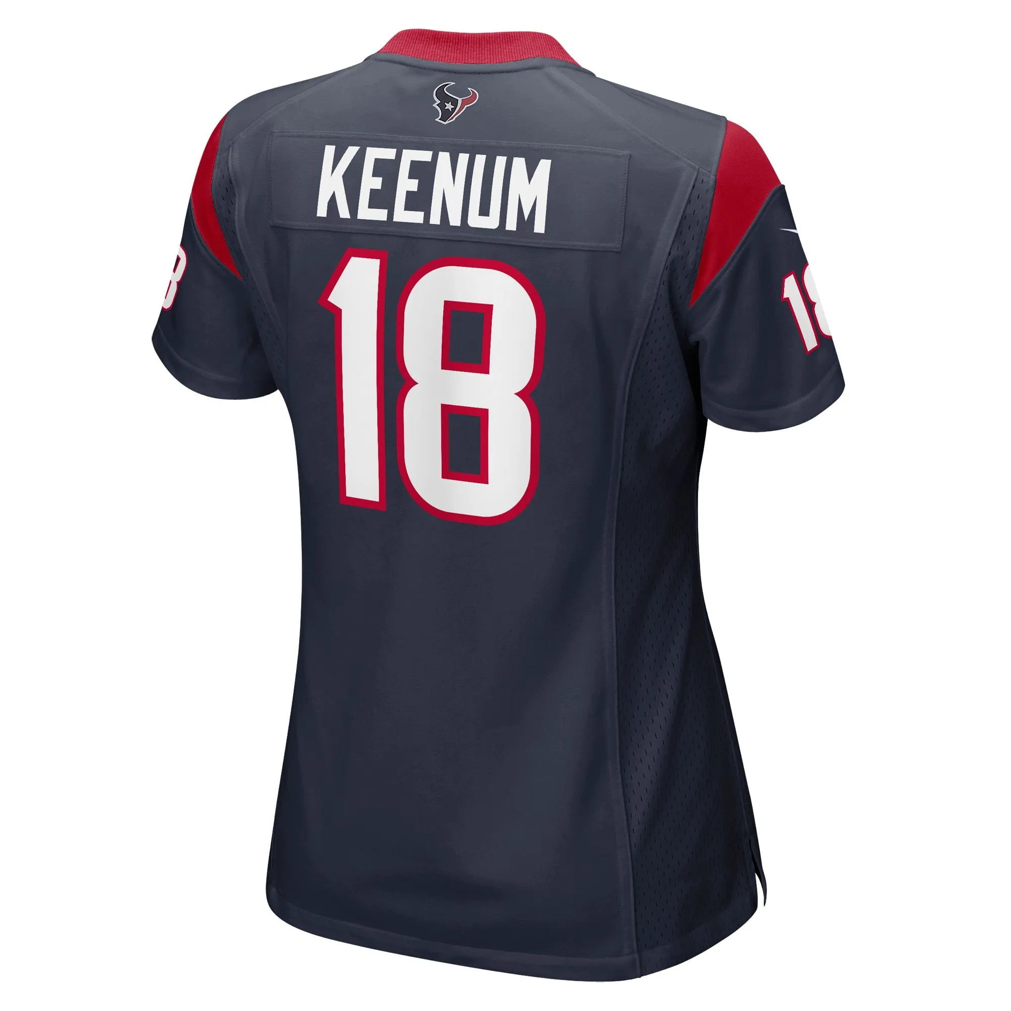 Case Keenum Houston Texans  Women's Team Game Jersey - Navy