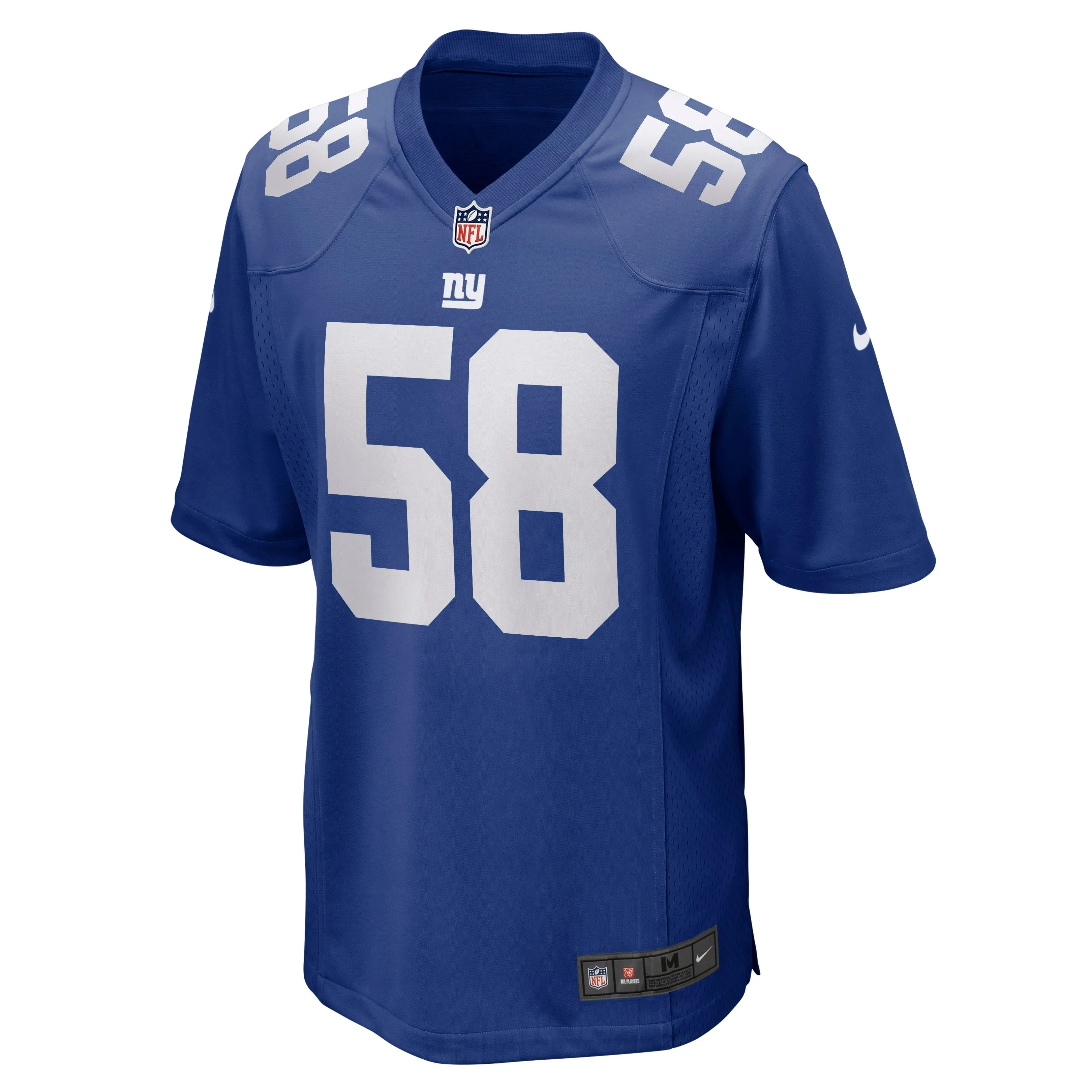 Casey Kreiter New York Giants  Game Jersey - Royal