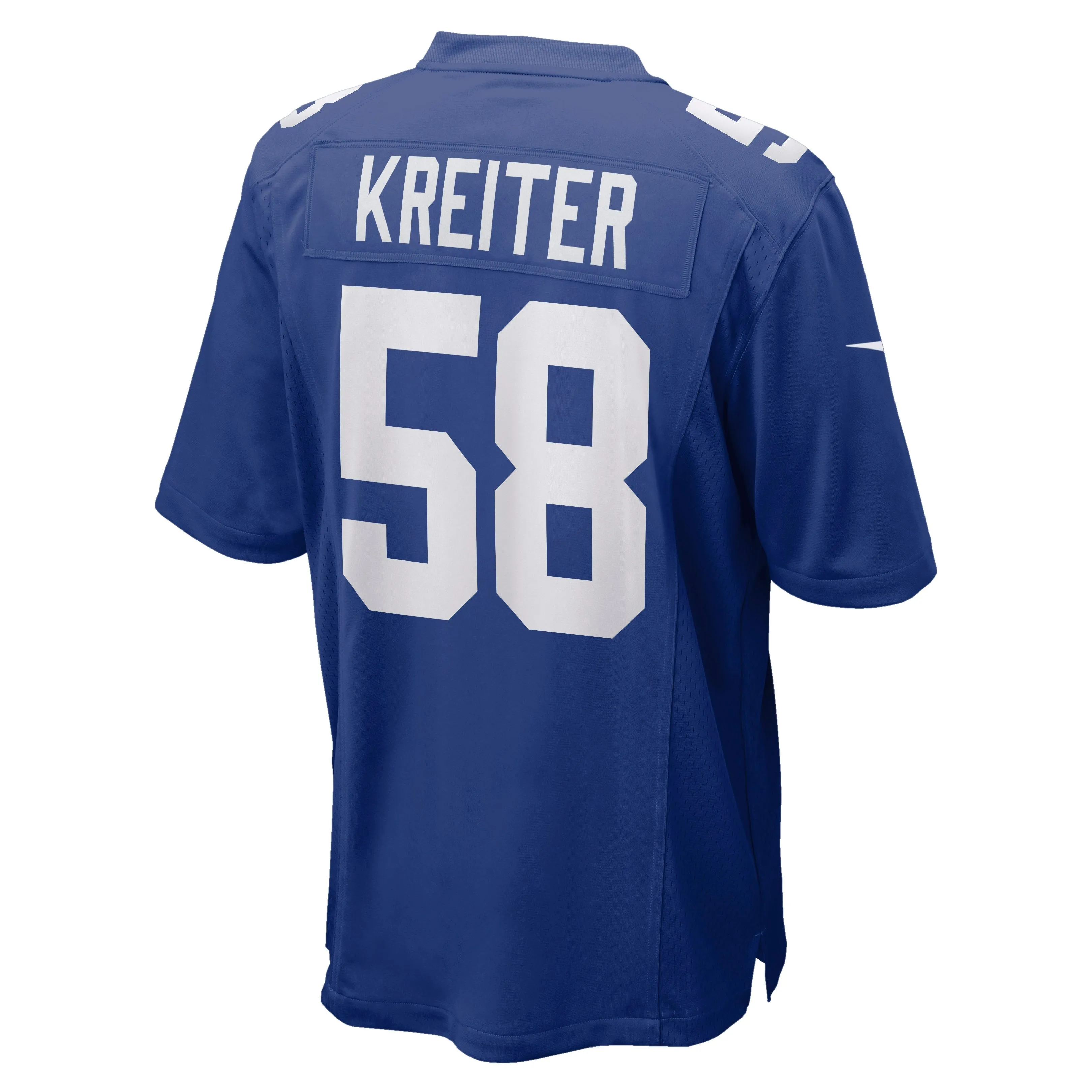 Casey Kreiter New York Giants  Game Jersey - Royal