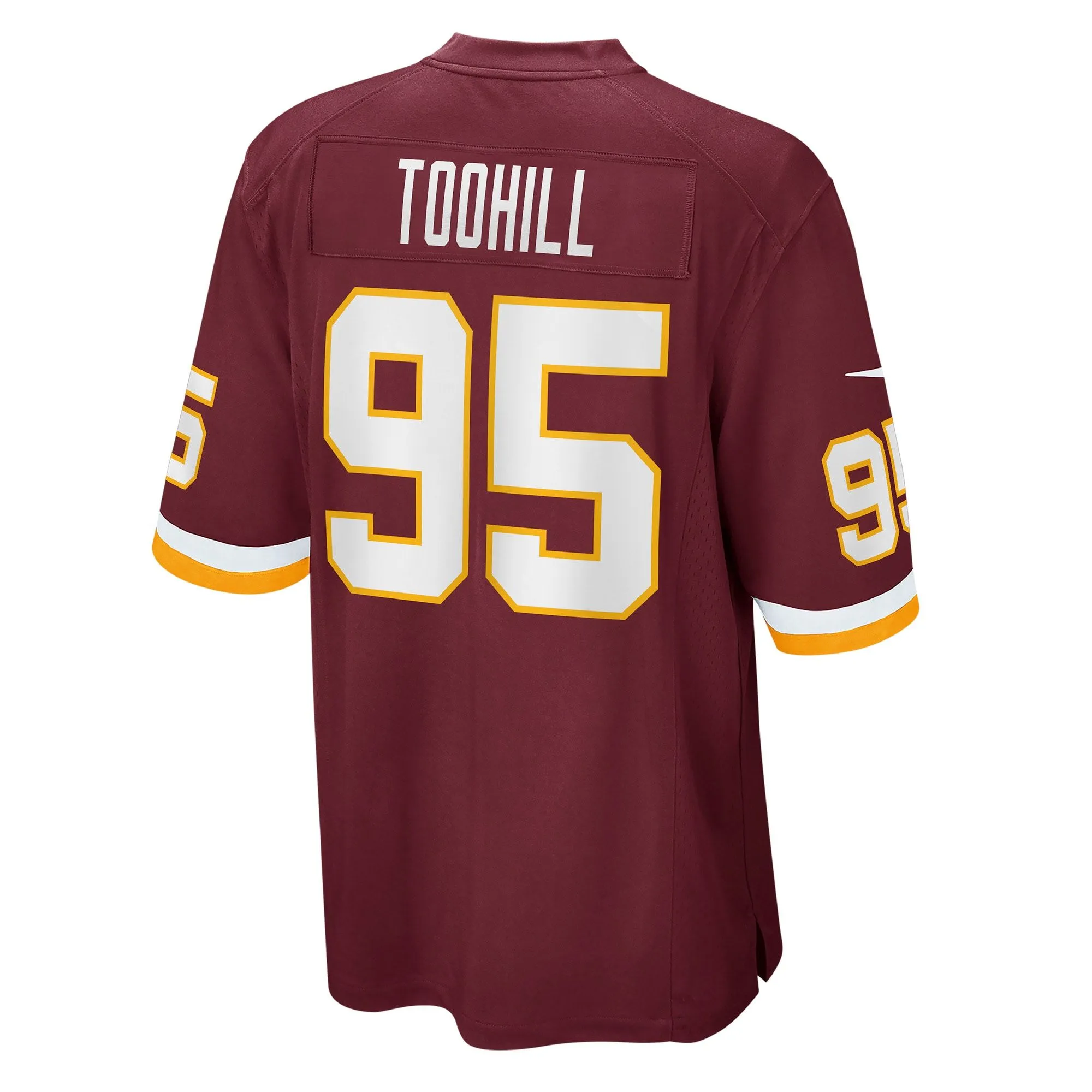 Casey Toohill Washington Football Team  Game Jersey - Burgundy