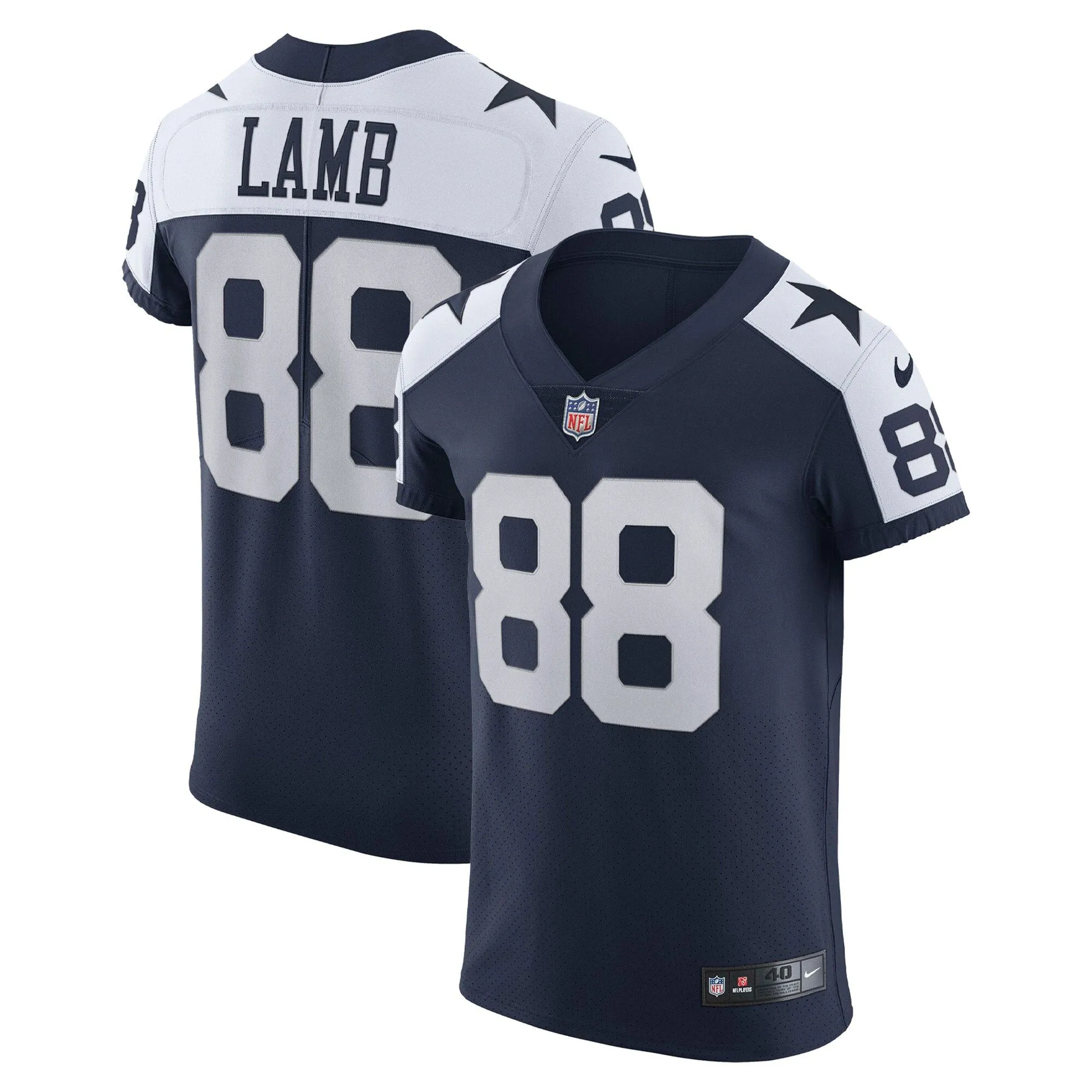 CeeDee Lamb Dallas Cowboys  Alternate Vapor Elite Jersey - Navy