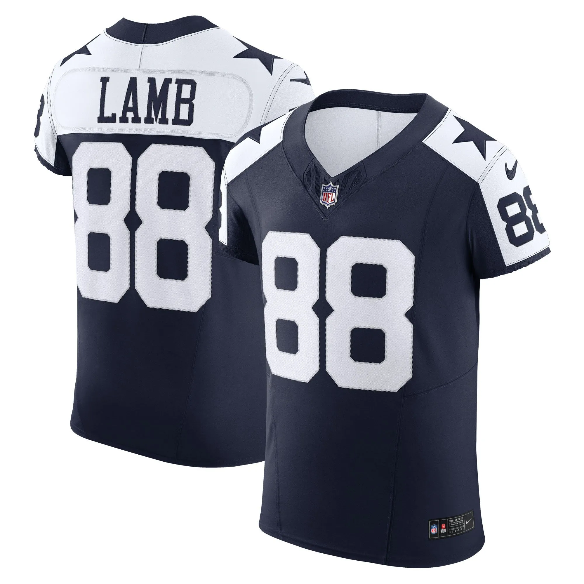 CeeDee Lamb Dallas Cowboys  Alternate Vapor F.U.S.E. Elite Jersey - Navy