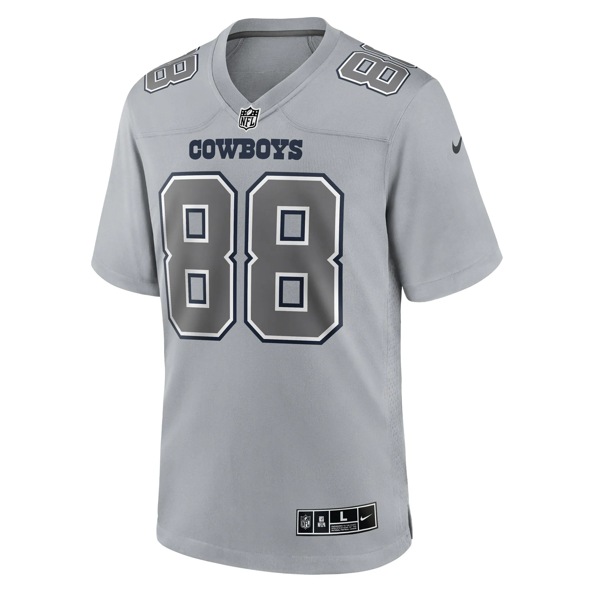 CeeDee Lamb Dallas Cowboys  Atmosphere Fashion Game Jersey - Gray