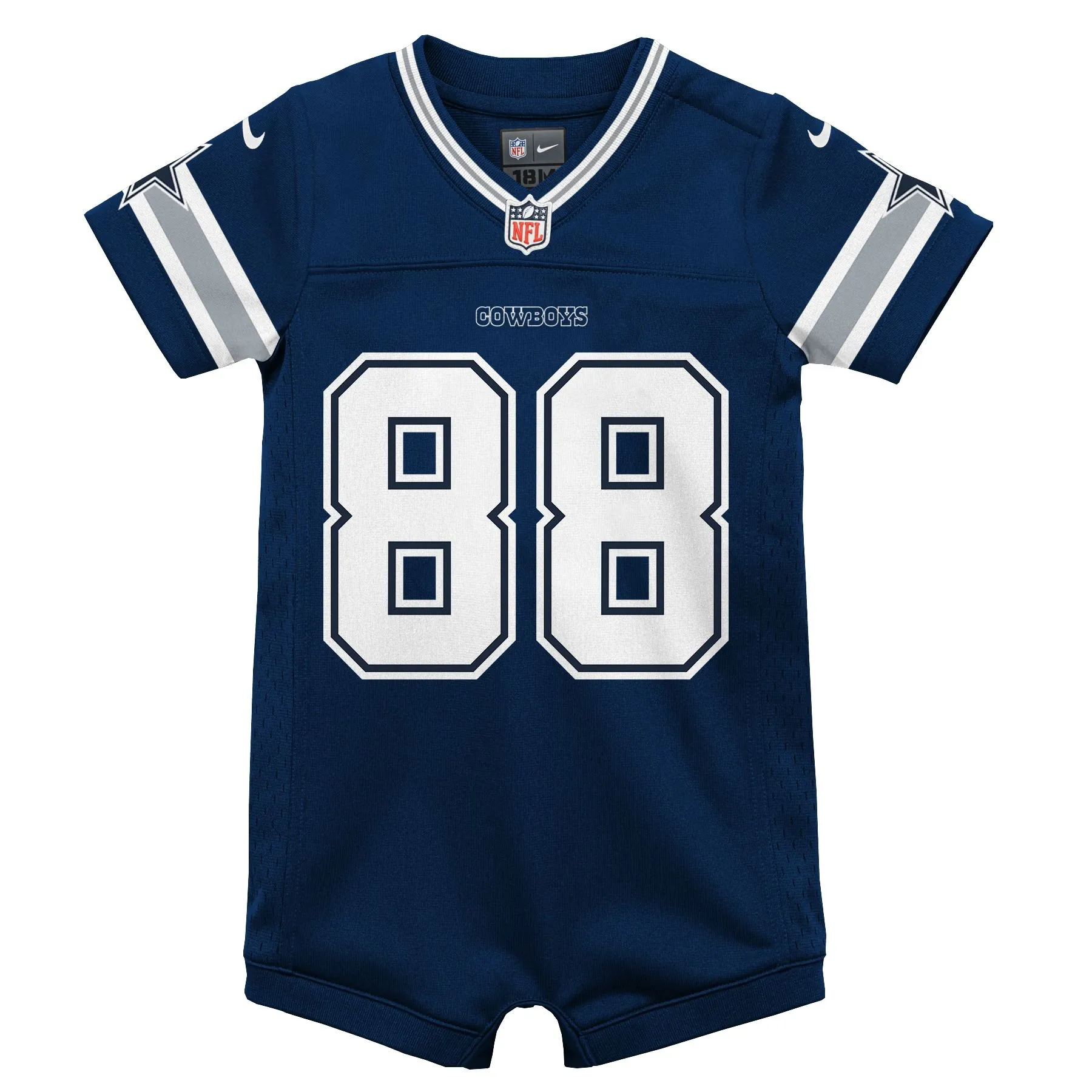 CeeDee Lamb Dallas Cowboys  Infant Game Jersey Romper - Navy