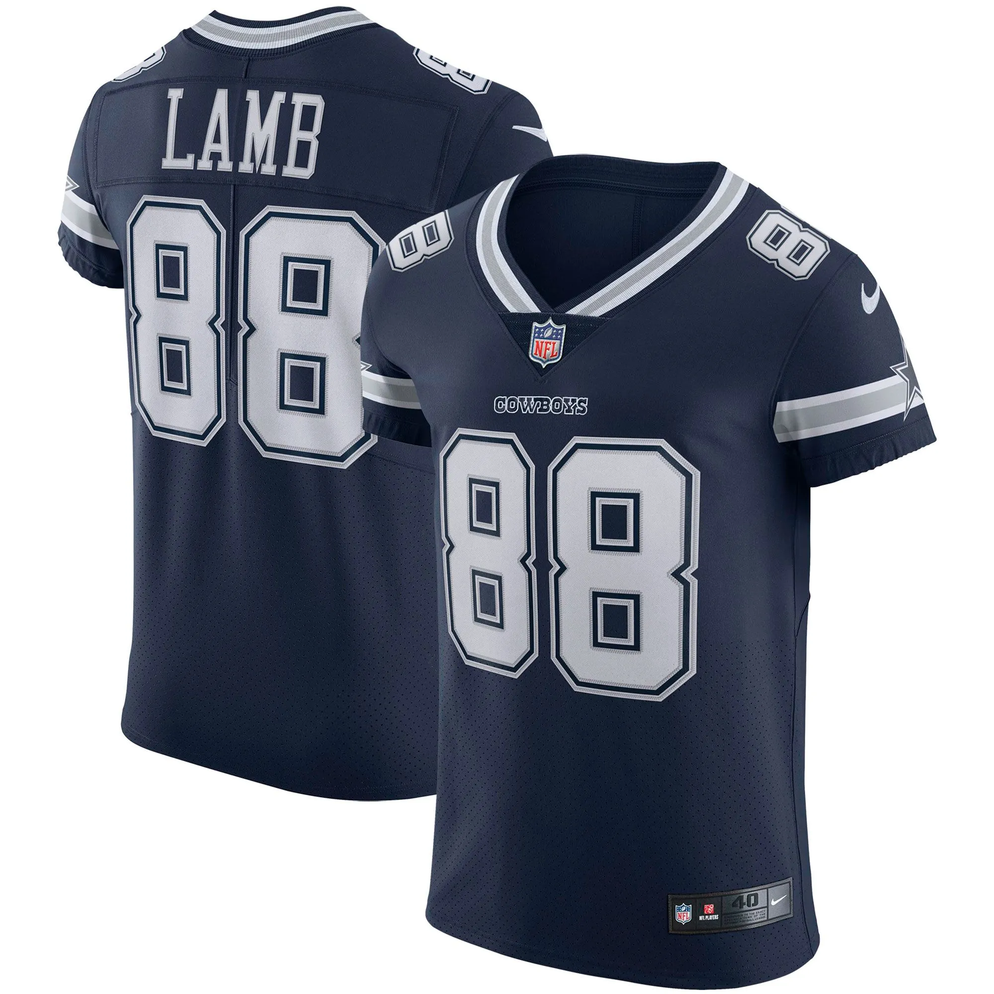 CeeDee Lamb Dallas Cowboys  Vapor Elite Jersey - Navy