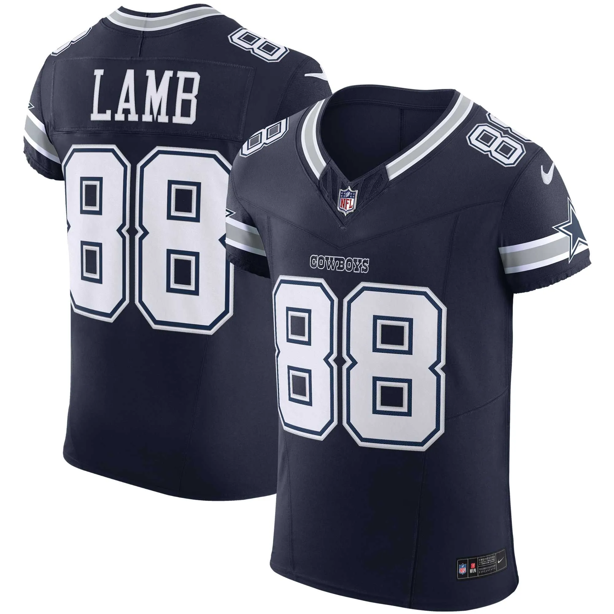 CeeDee Lamb Dallas Cowboys  Vapor F.U.S.E. Elite Jersey - Navy