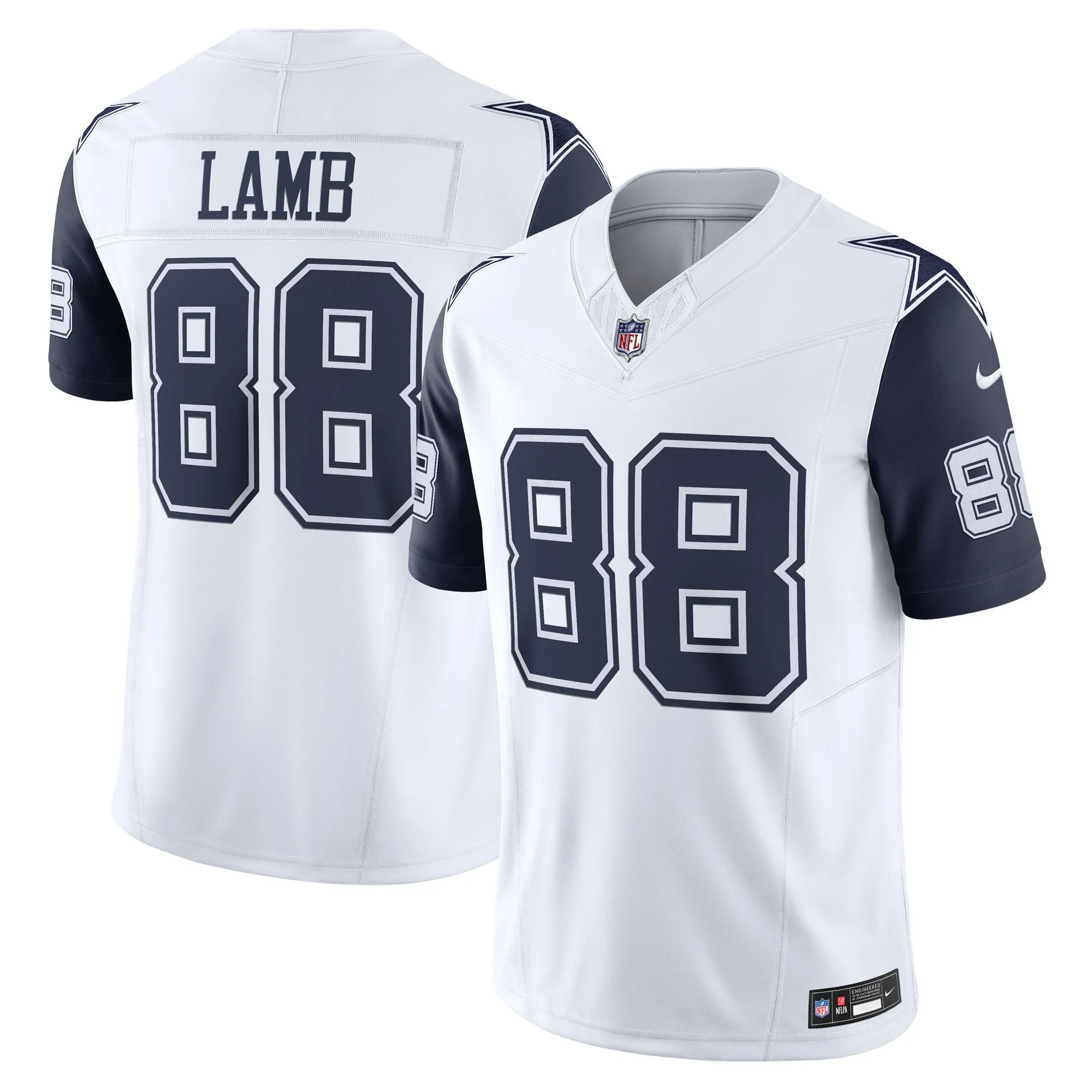 CeeDee Lamb Dallas Cowboys  Vapor F.U.S.E. Limited Jersey - White