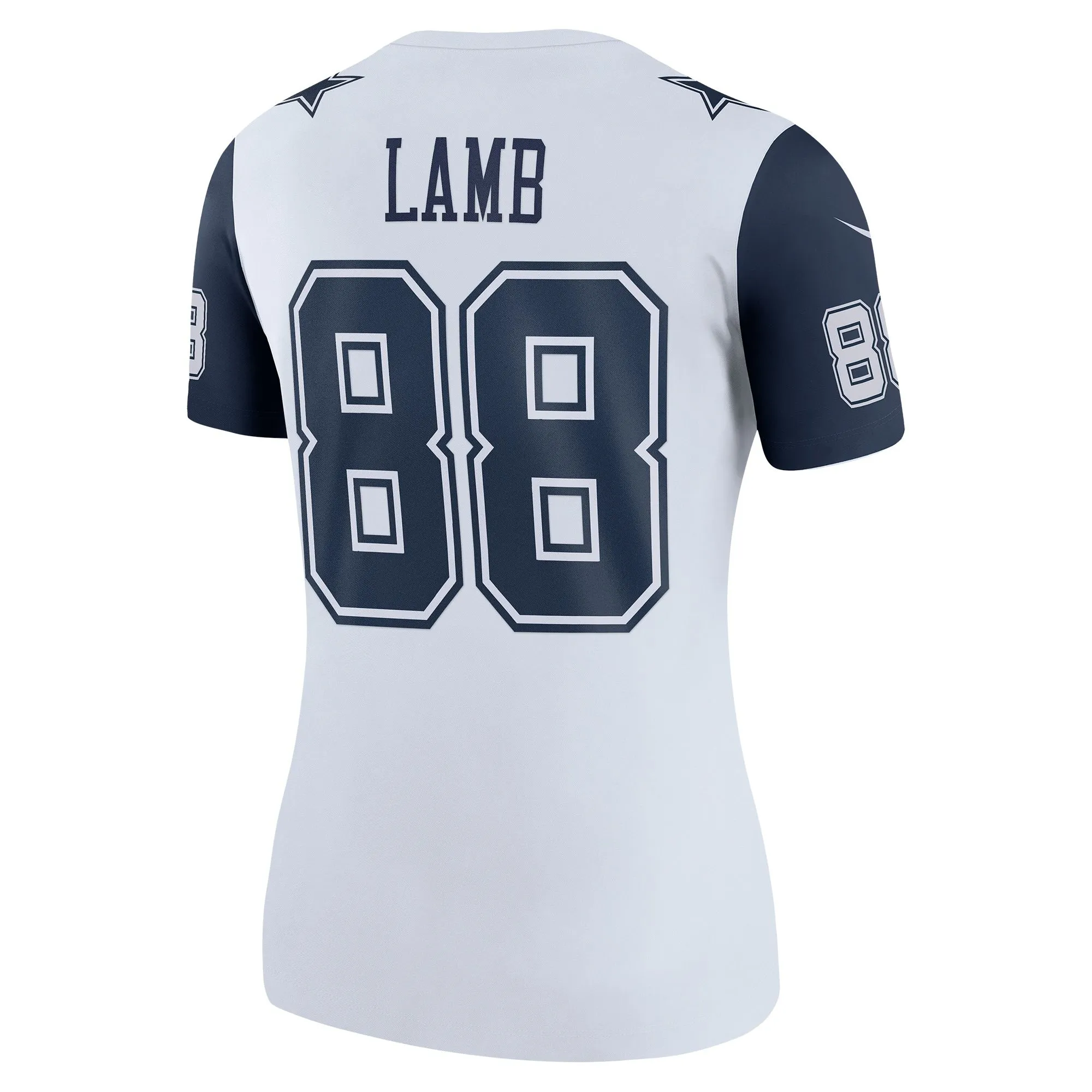 CeeDee Lamb Dallas Cowboys  Women's 2nd Alternate Legend Jersey - White