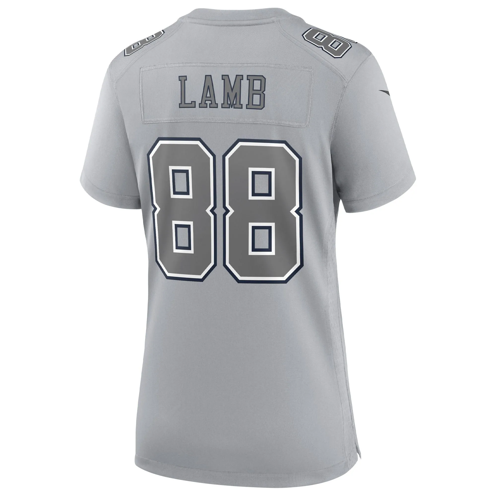 CeeDee Lamb Dallas Cowboys  Women's Atmosphere Fashion Game Jersey - Gray