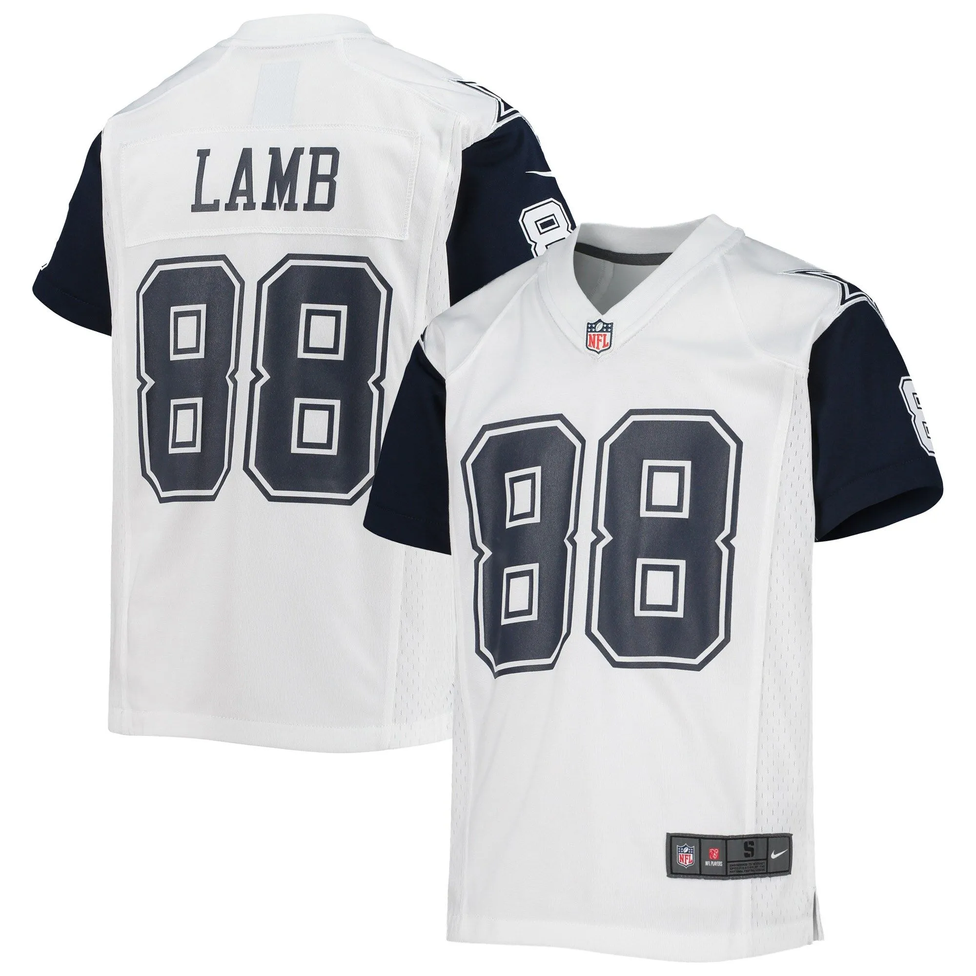 CeeDee Lamb Dallas Cowboys  Youth Alternate Game Jersey - White