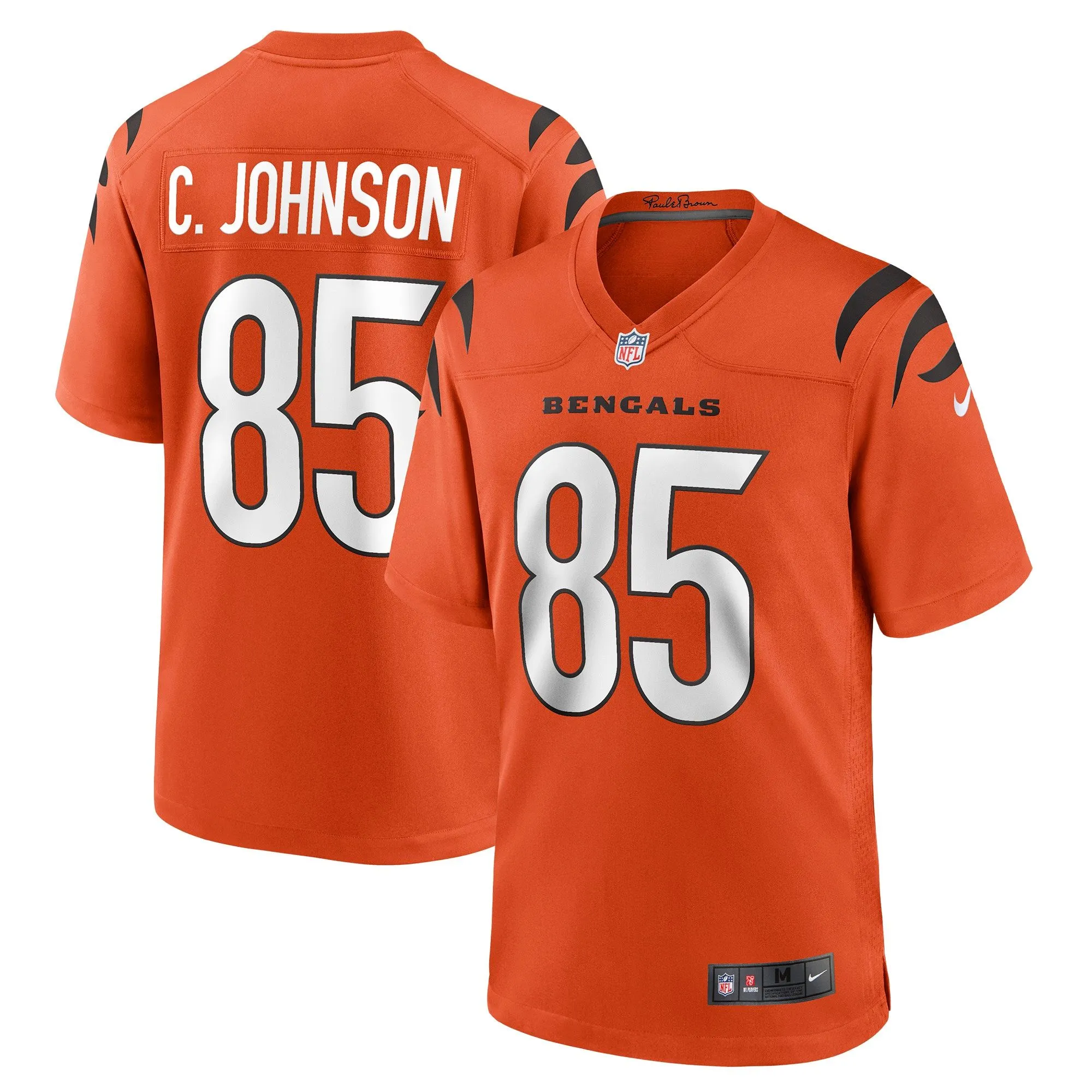 Chad Johnson Cincinnati Bengals  Retired Player Alternate Game Jersey - Orange