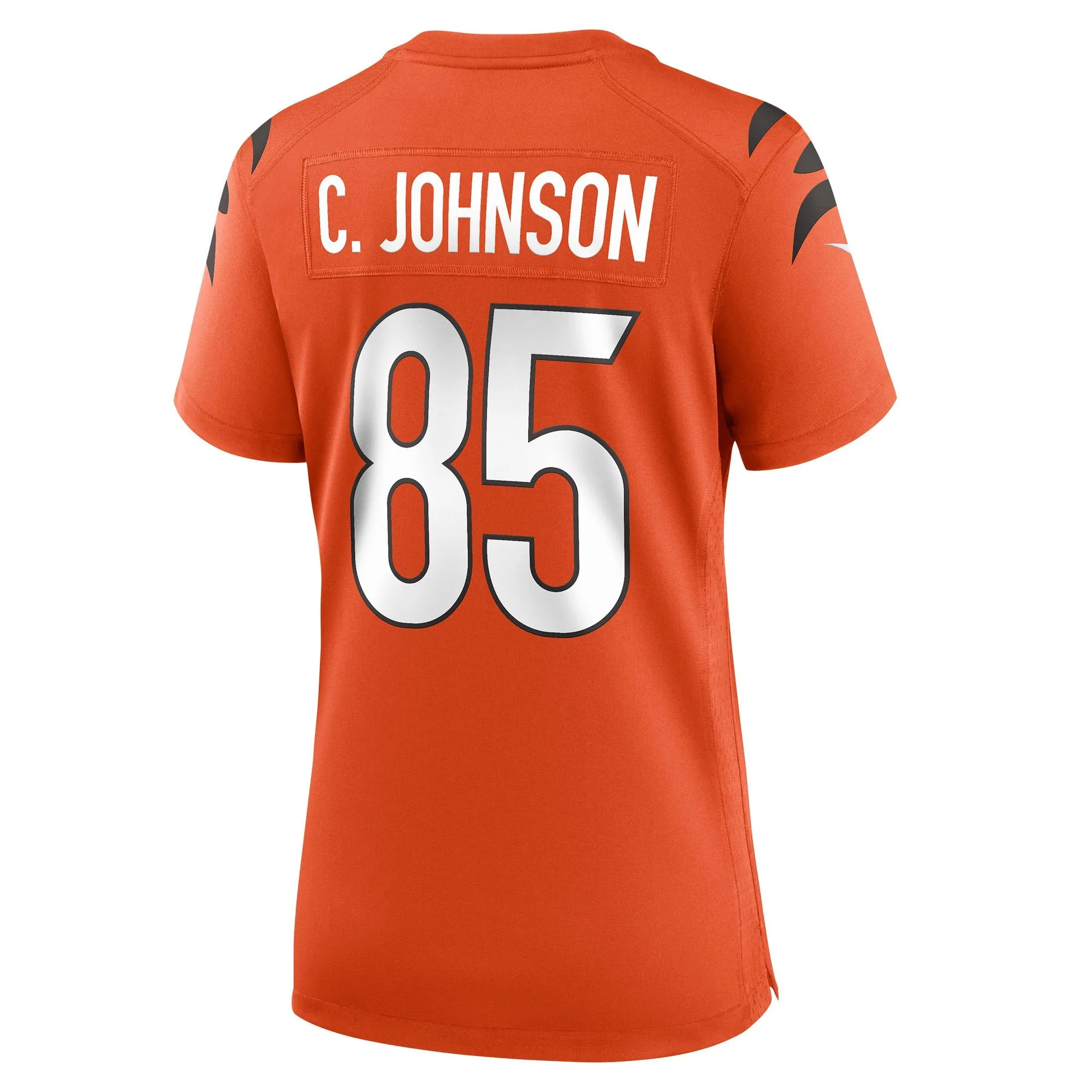 Chad Johnson Cincinnati Bengals  Women's Retired Game Jersey - Orange