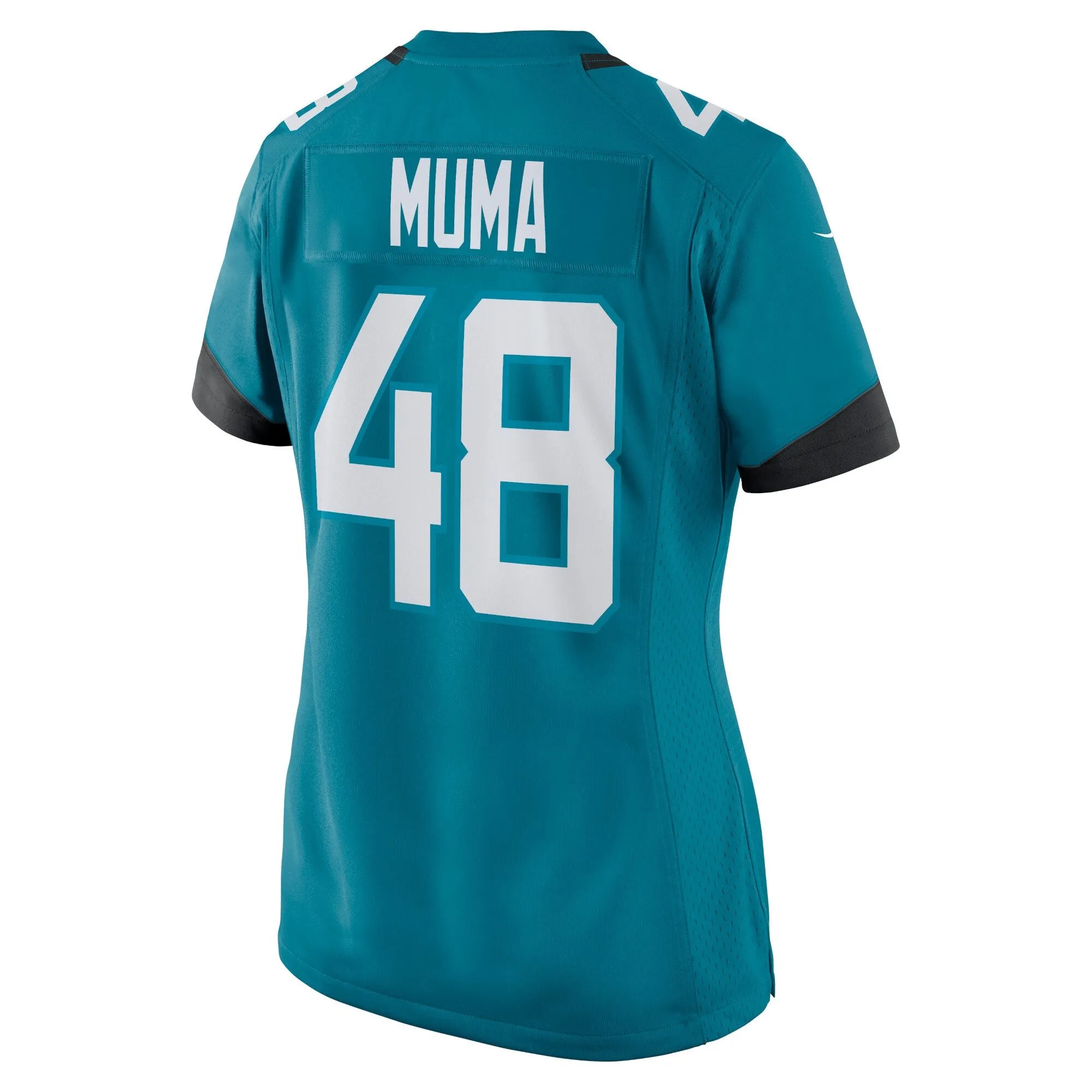 Chad Muma Jacksonville Jaguars  Women's Game Jersey - Teal